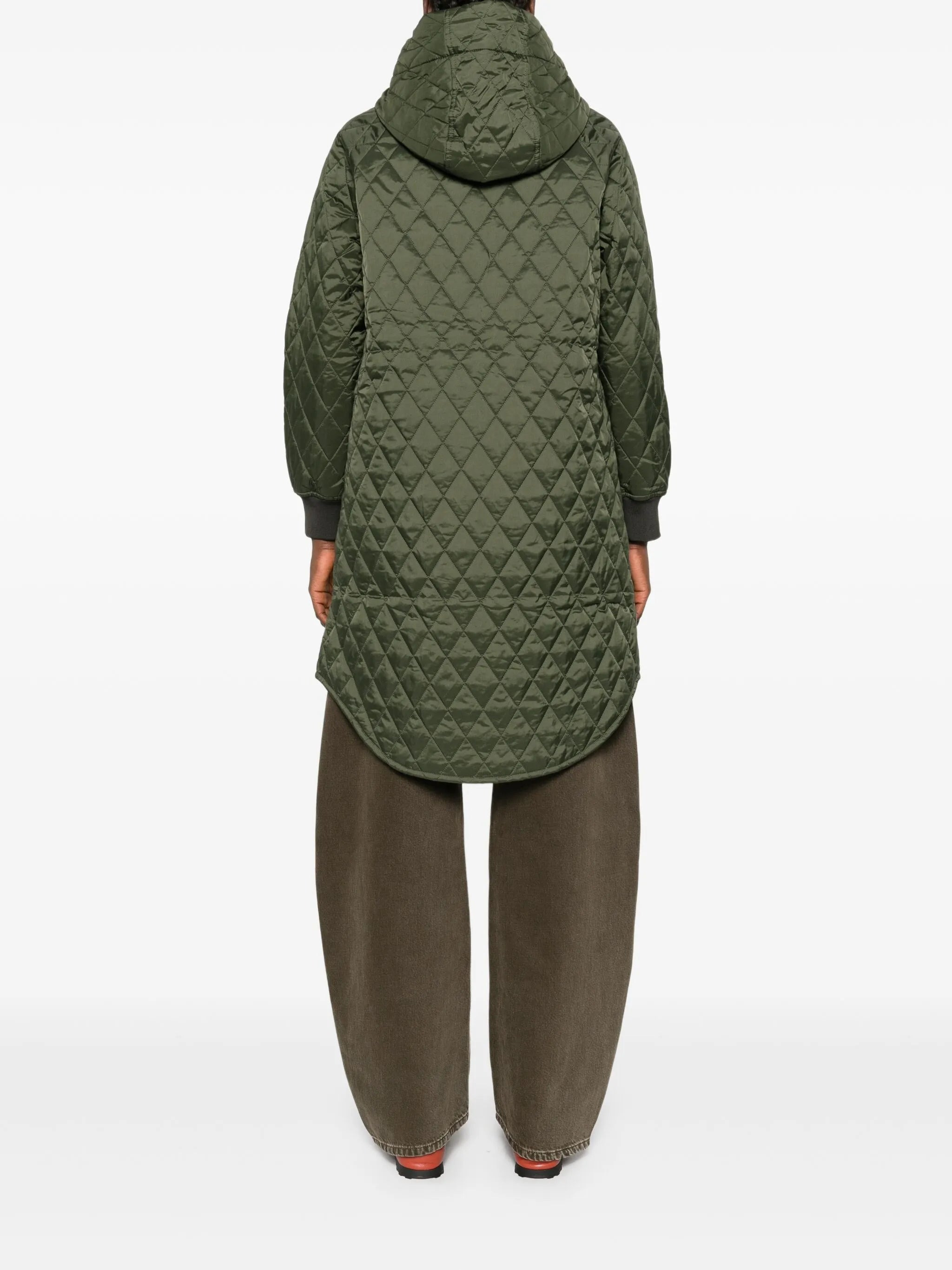 Barbour Quilted Hooded Jacket - 4