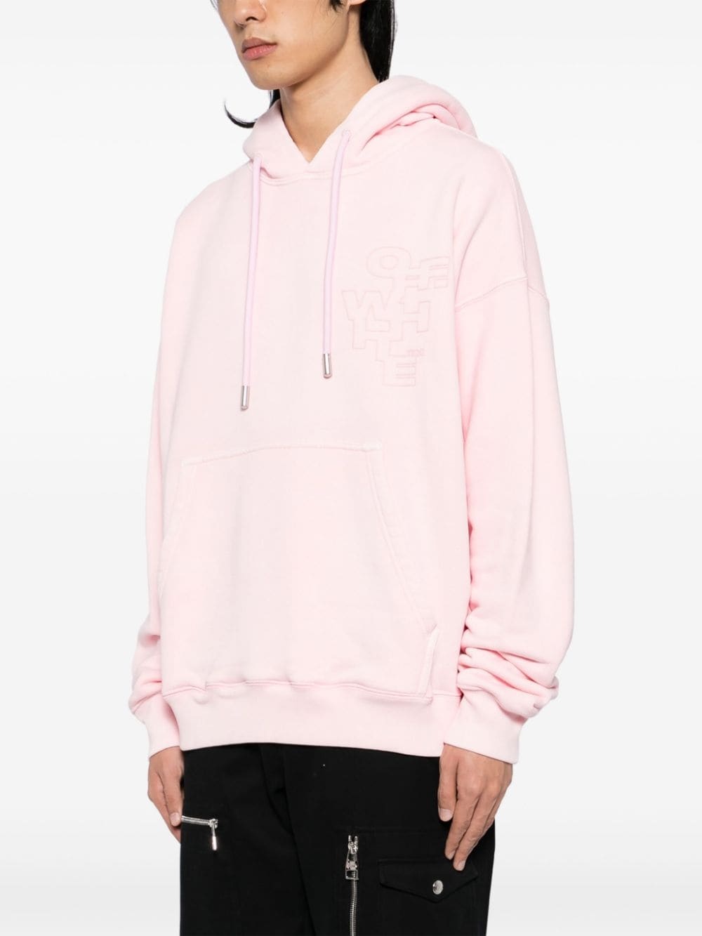 outline arrow skate hoodie - 3