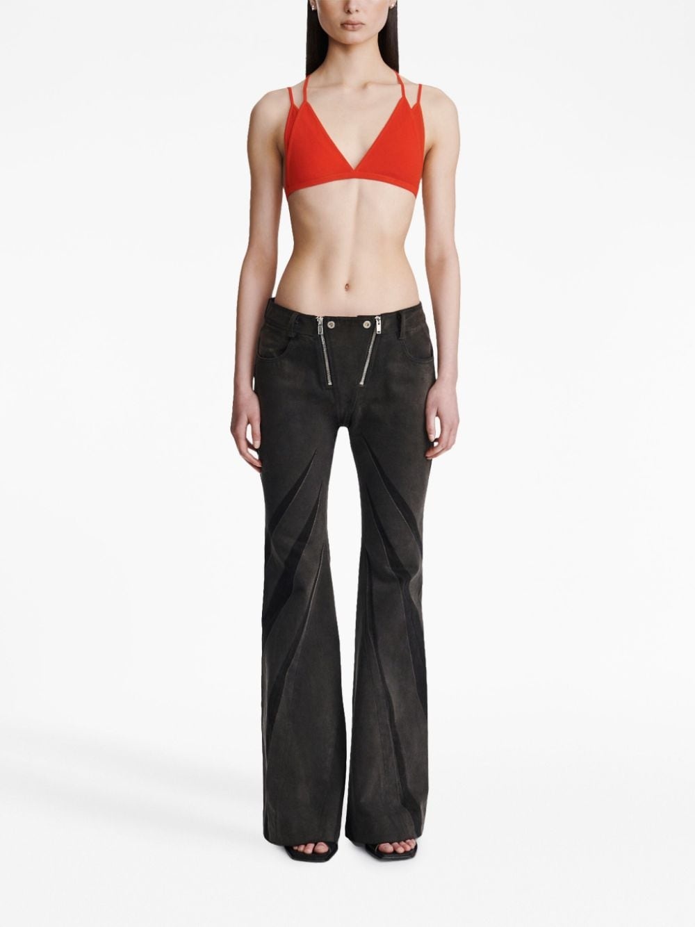 Darted flared jeans - 3