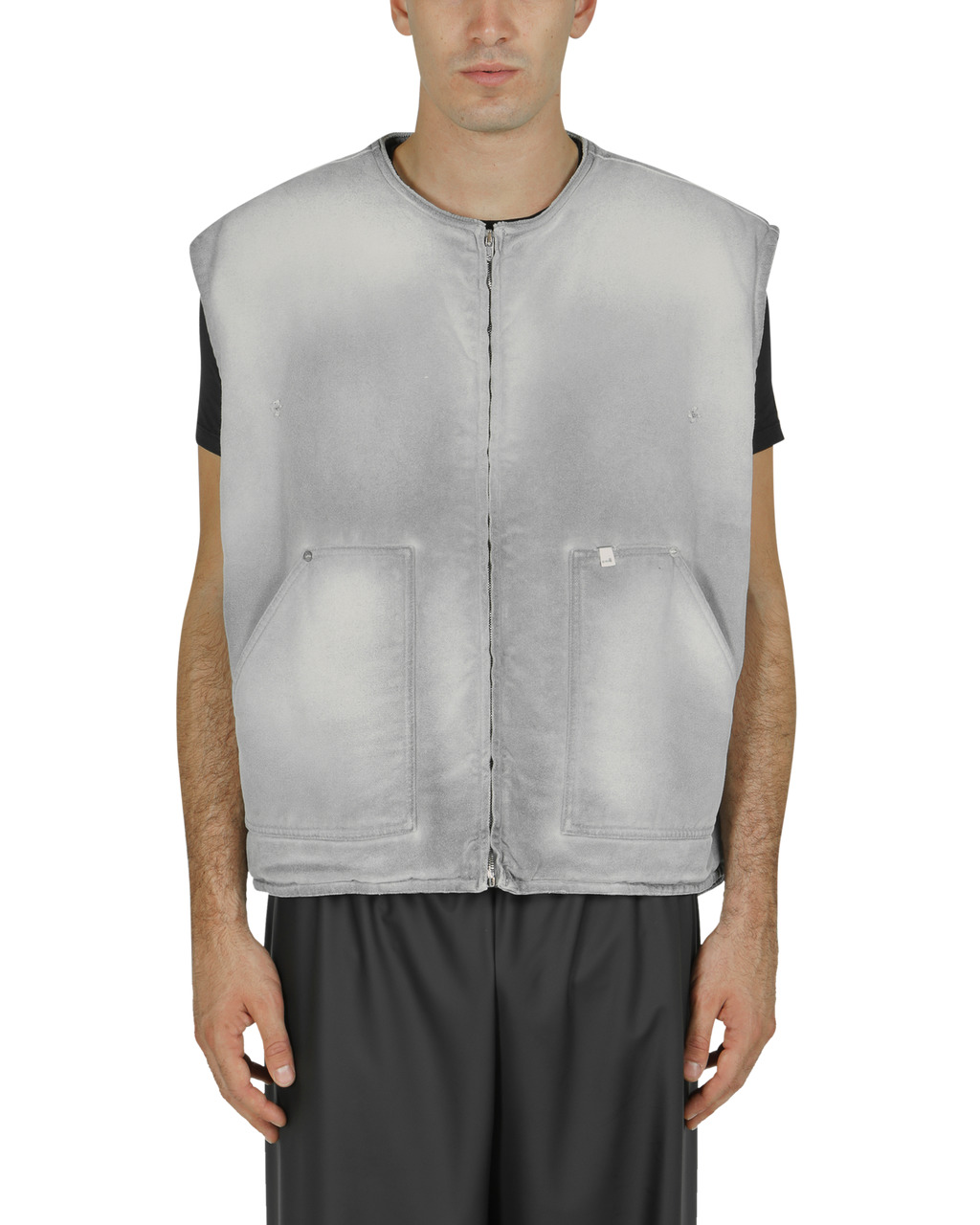 OVERDYED WORK VEST - 2