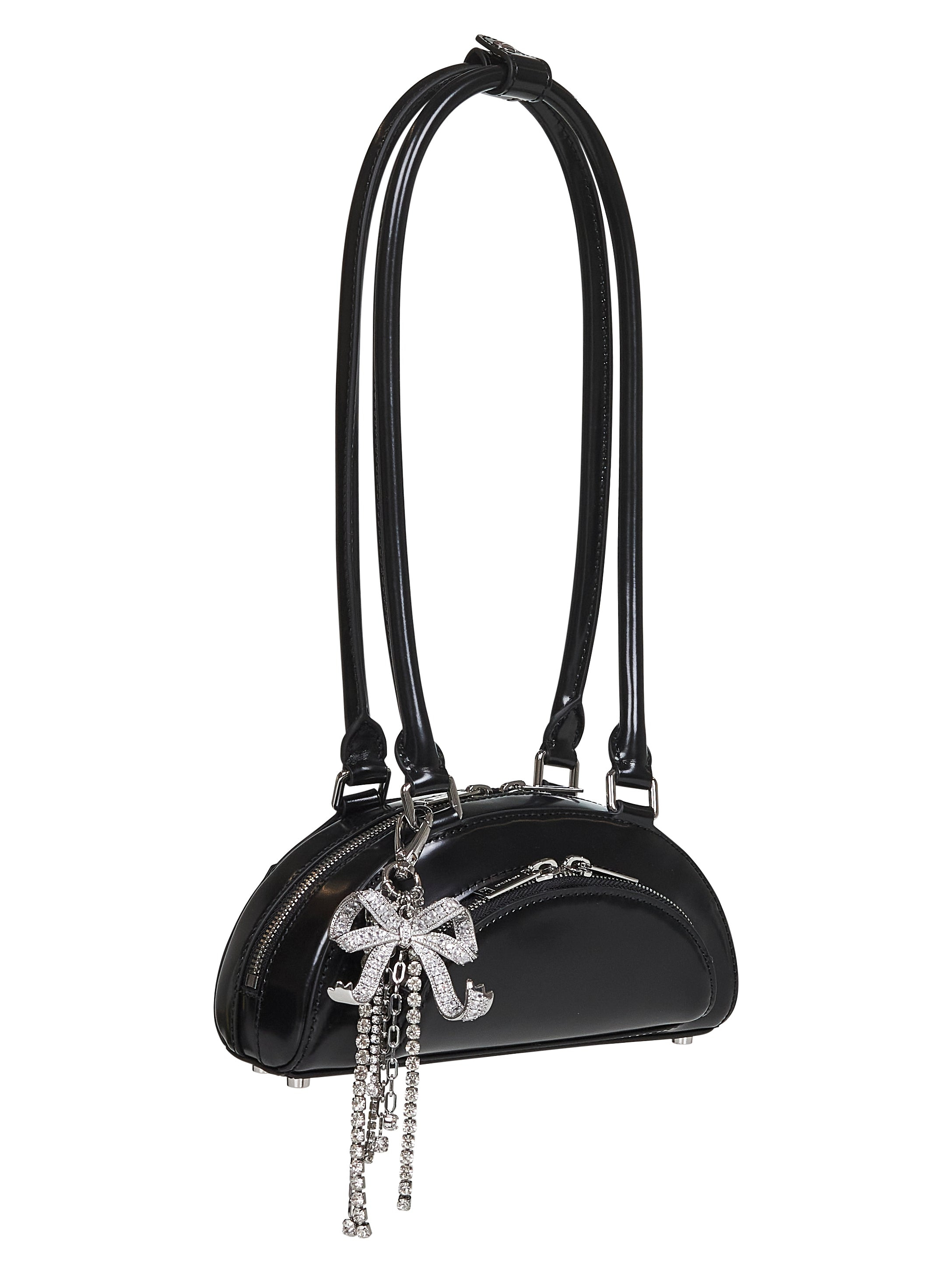 Black mini shoulder bag - 2