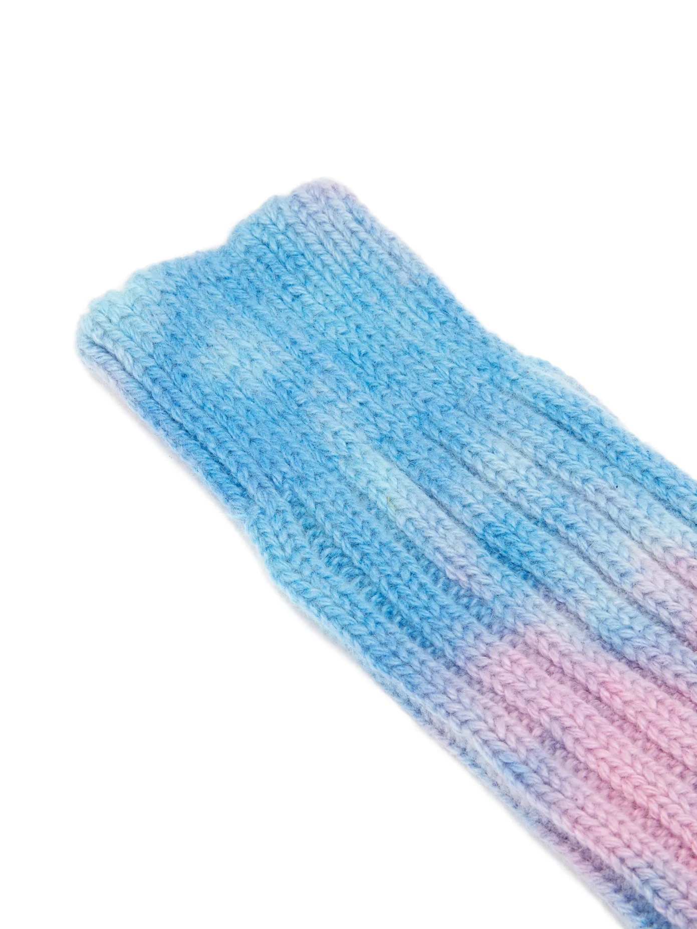 Yosemite tie-dye cashmere socks - 5