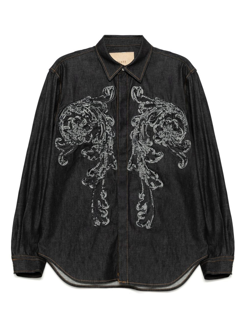 Sculpture denim shirts 1
