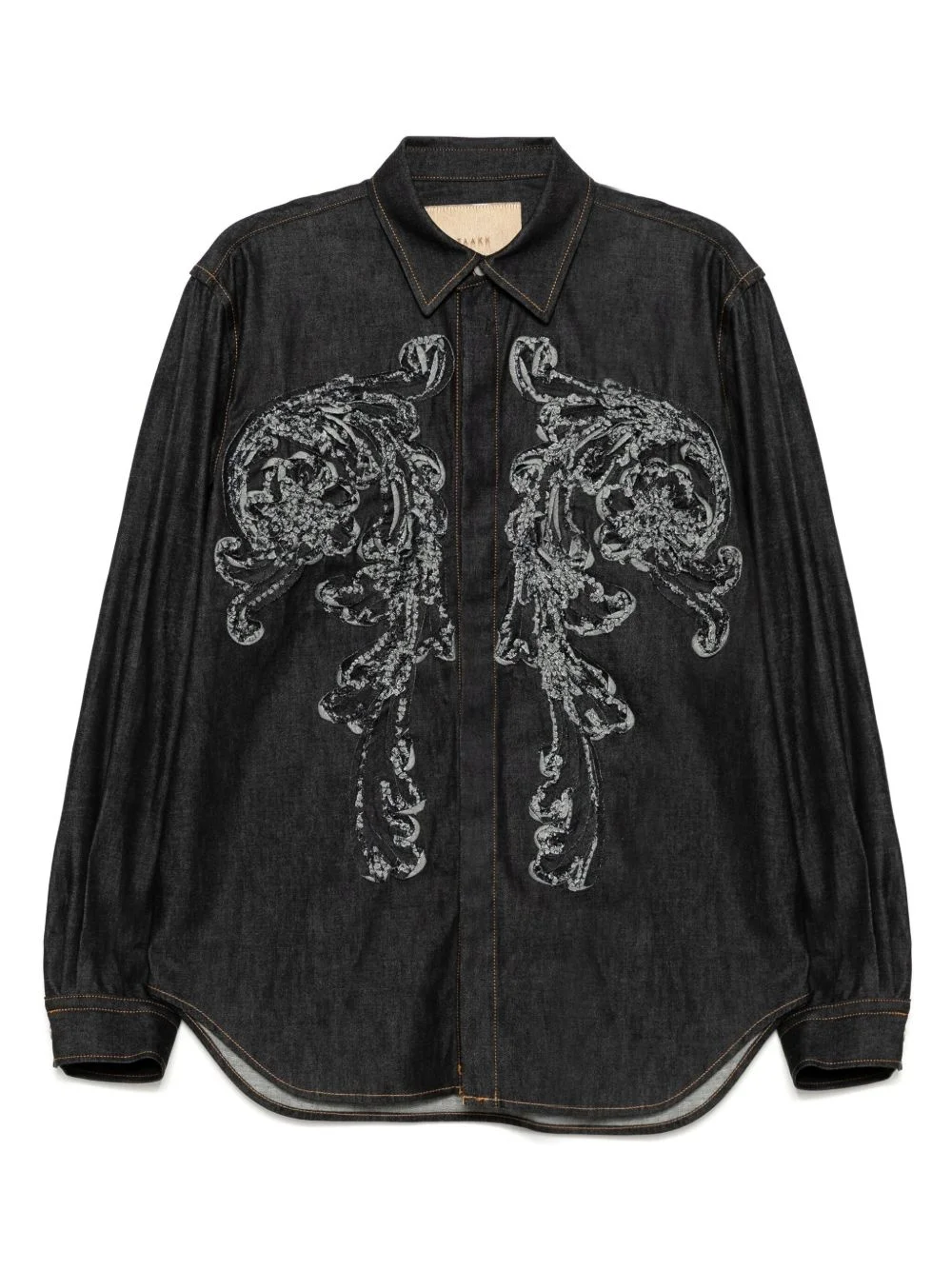 Sculpture denim shirts - 1