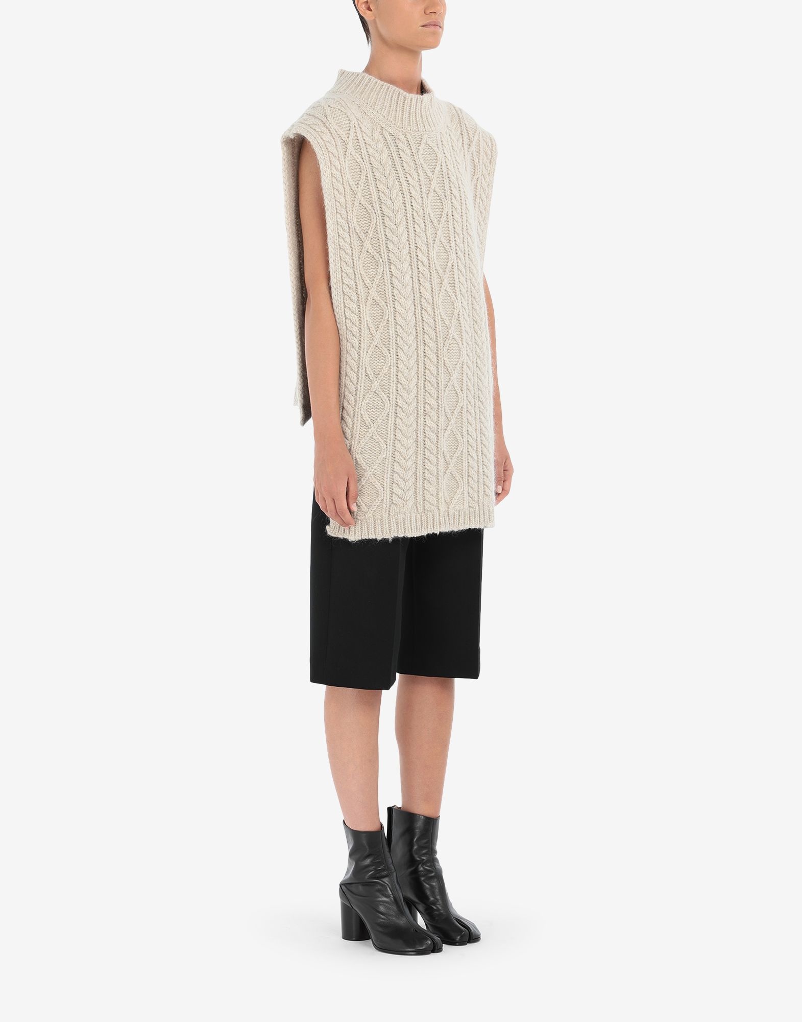 Cable knit tabard - 3