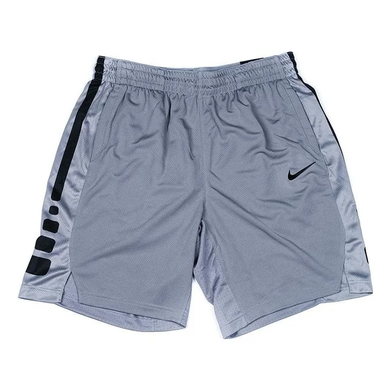Nike Elite Stripe Dri-FIT Basketball Shorts 'Cool Grey' AT3393-065 - 1