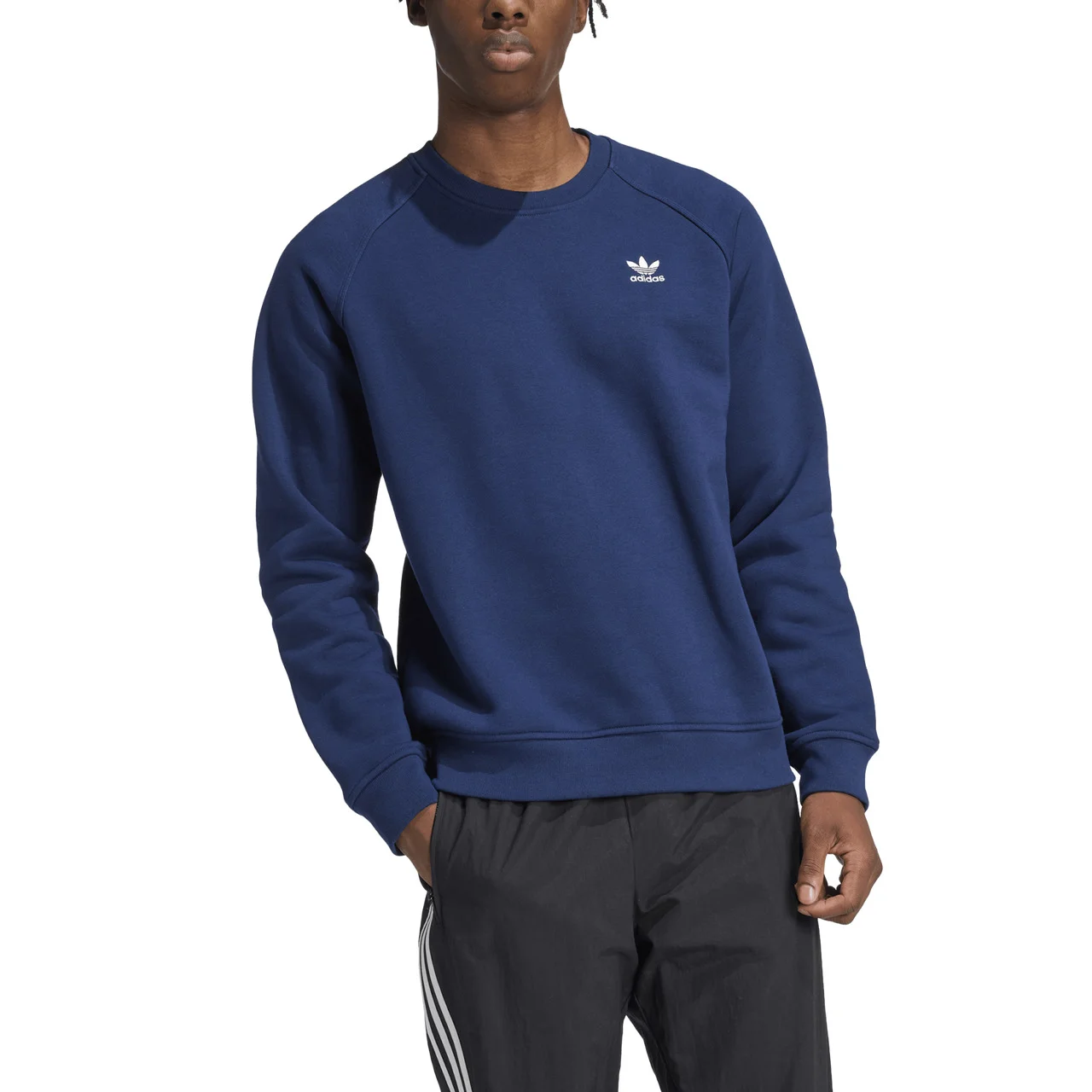 adidas Mens adidas Originals Trefoil Essentials Sweater - 1