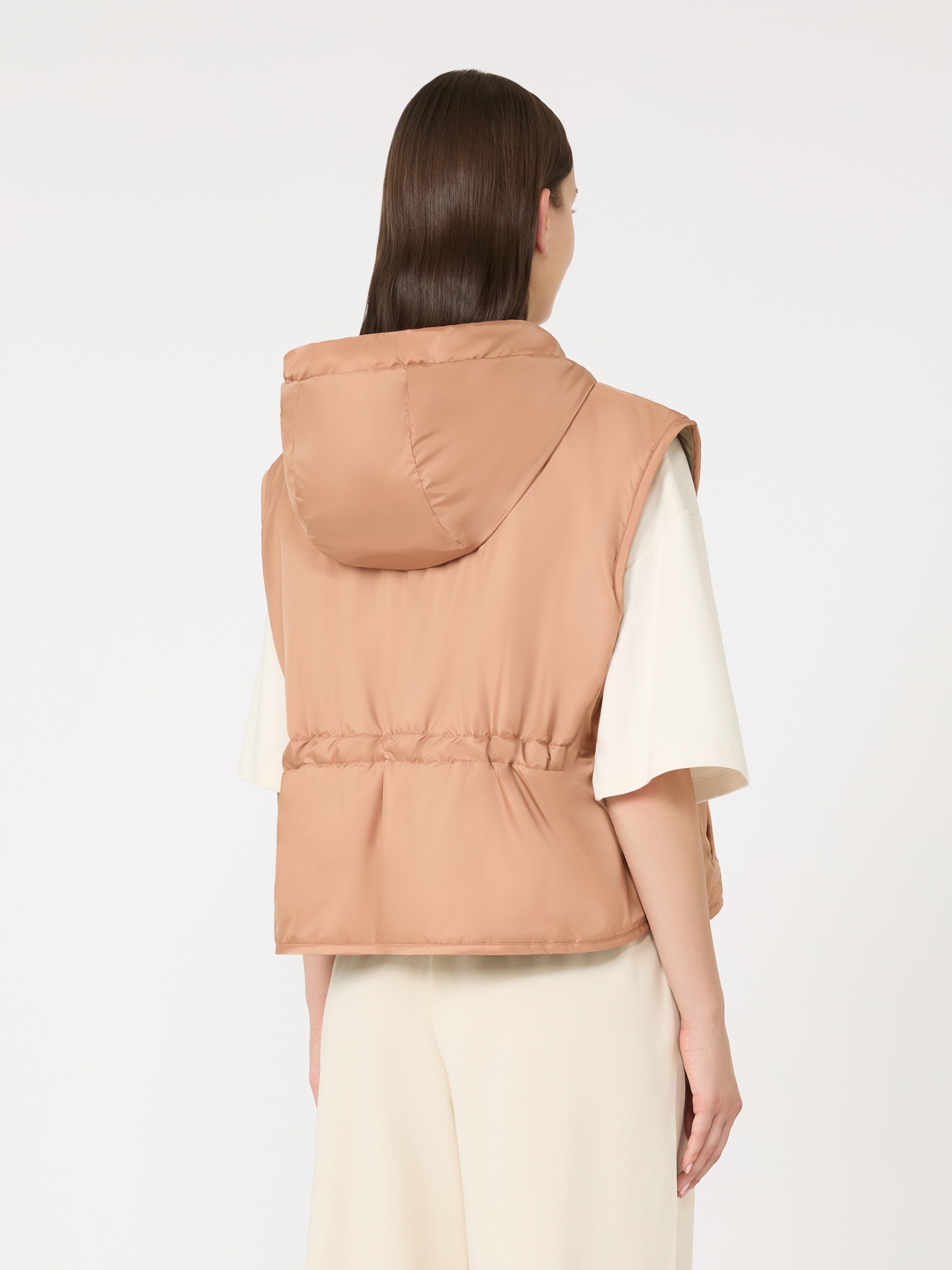 LEVANTE Reversible water-repellent canvas gilet - 4