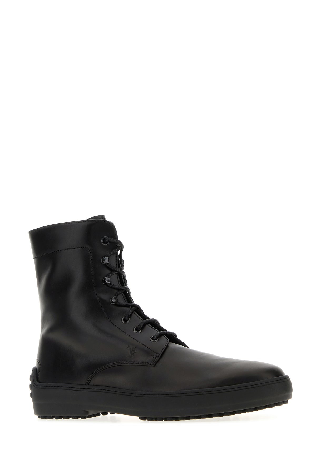 Black leather ankle boots - 2