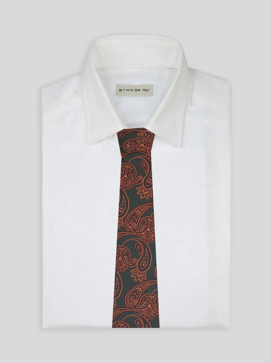PAISLEY SILK TIE - 2