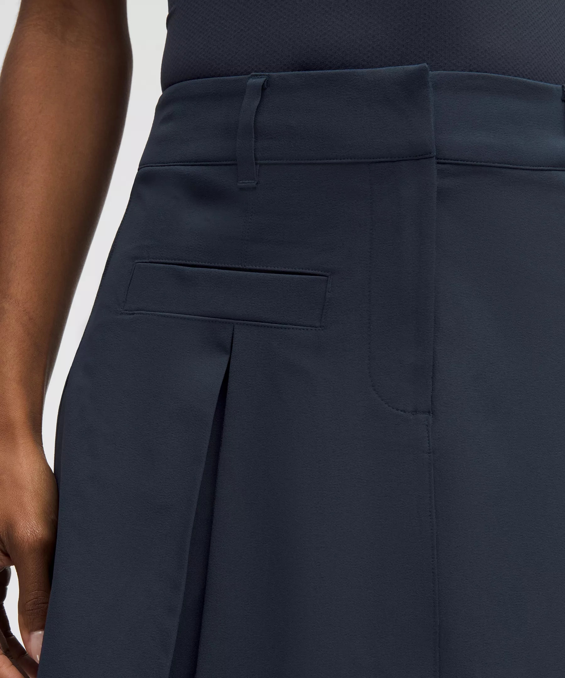 Box-Pleat High-Rise Golf Skirt - 4