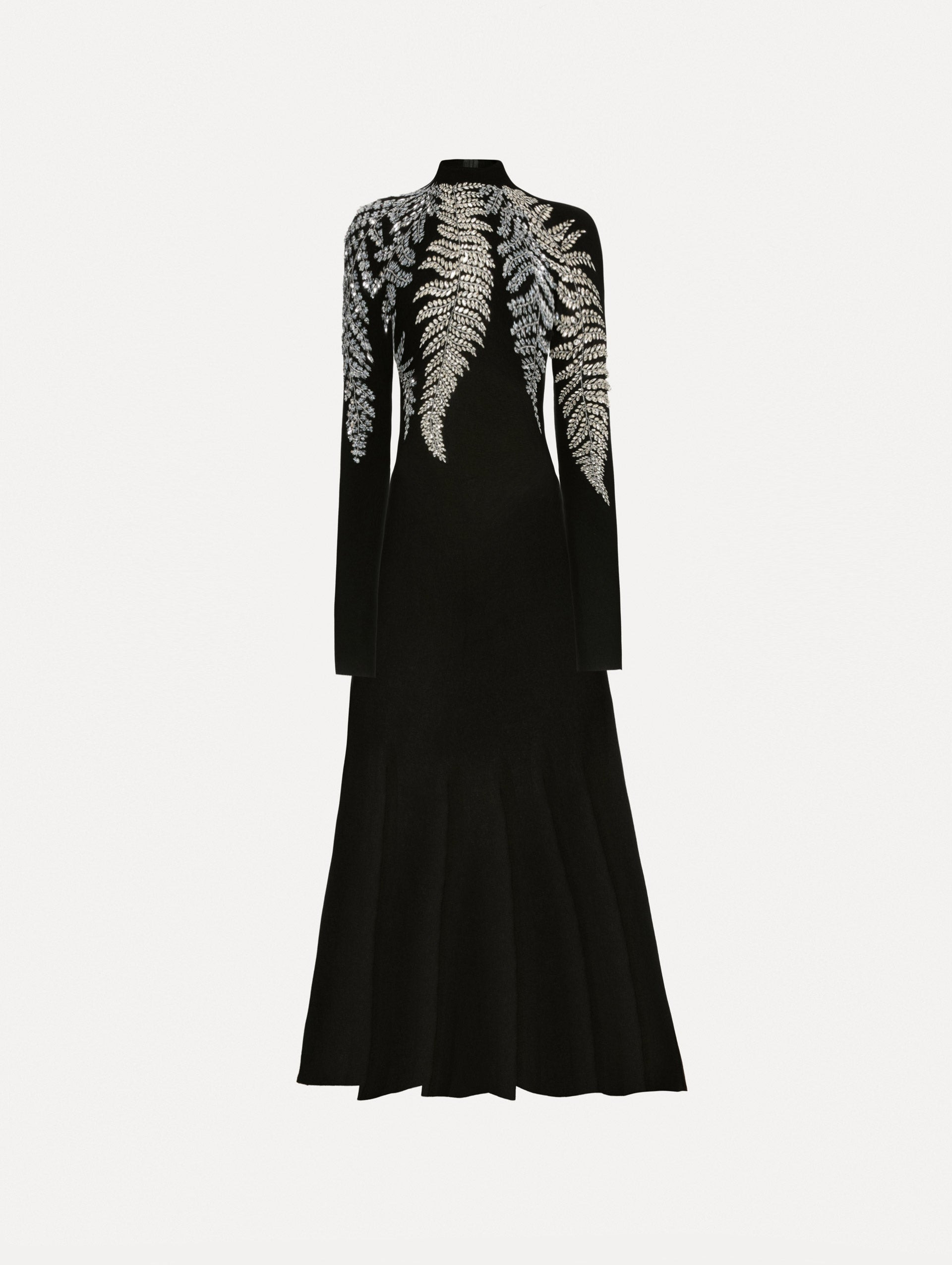 FERN EMBROIDERED COCKTAIL DRESS - 1