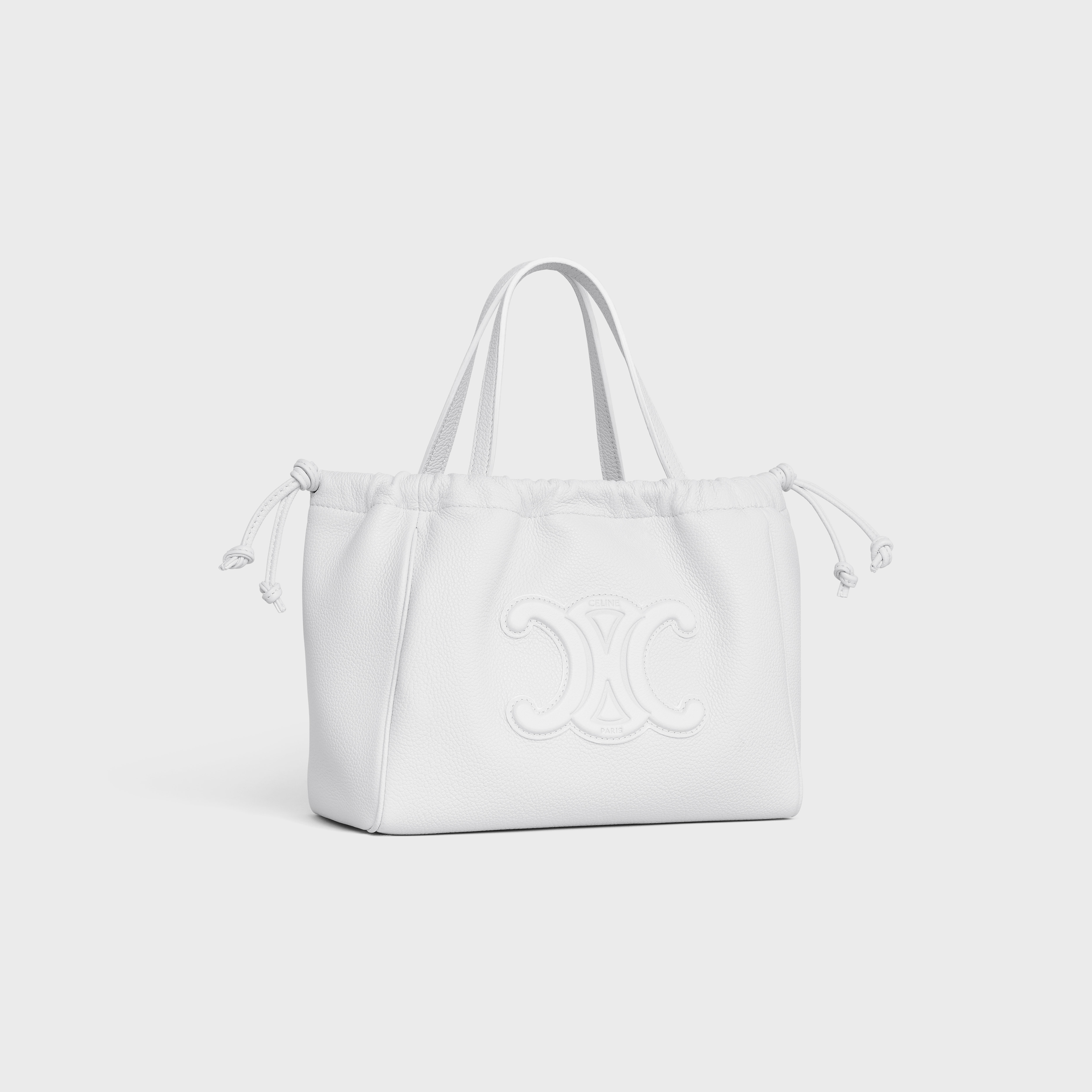 SMALL CABAS DRAWSTRING CUIR TRIOMPHE in Grained calfskin - 2