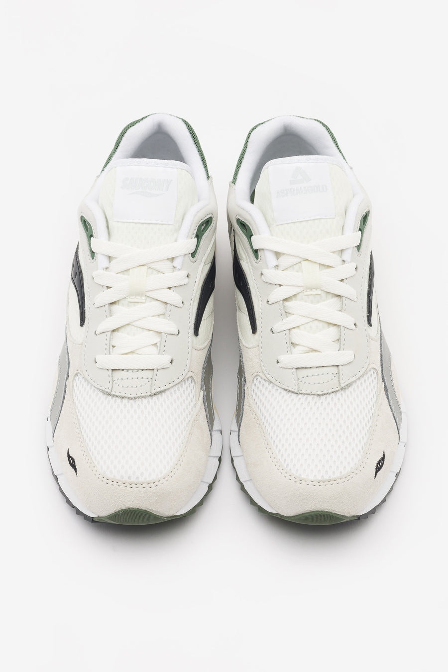 Asphaltgold Shadow 6000 Sneaker in White/Light Grey - 3