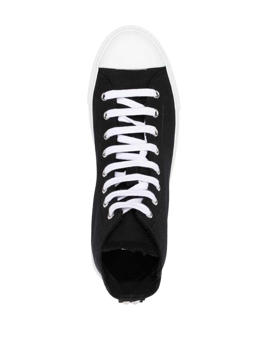 logo-print high-top sneakers - 4