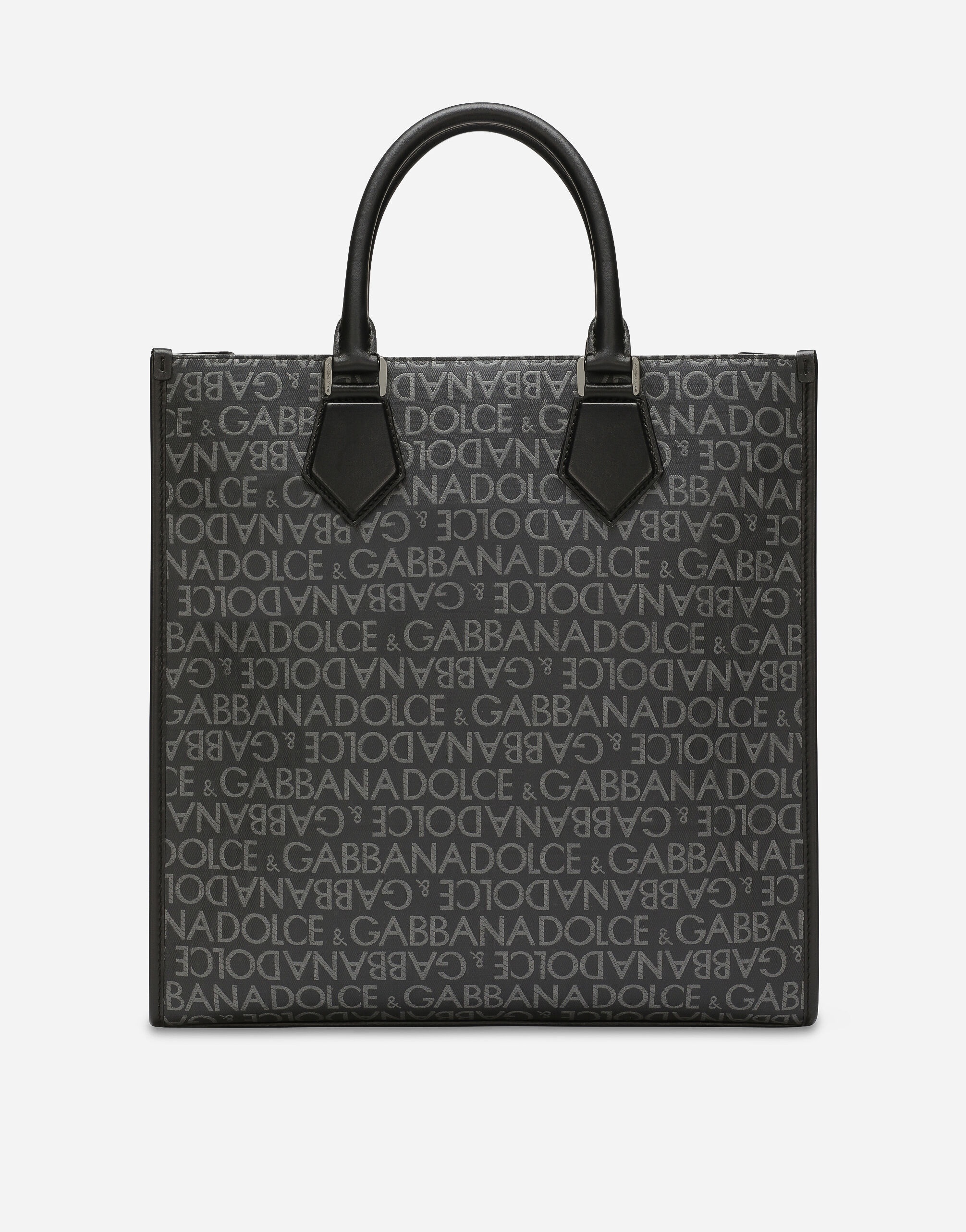 Medium coated jacquard shopper - 4