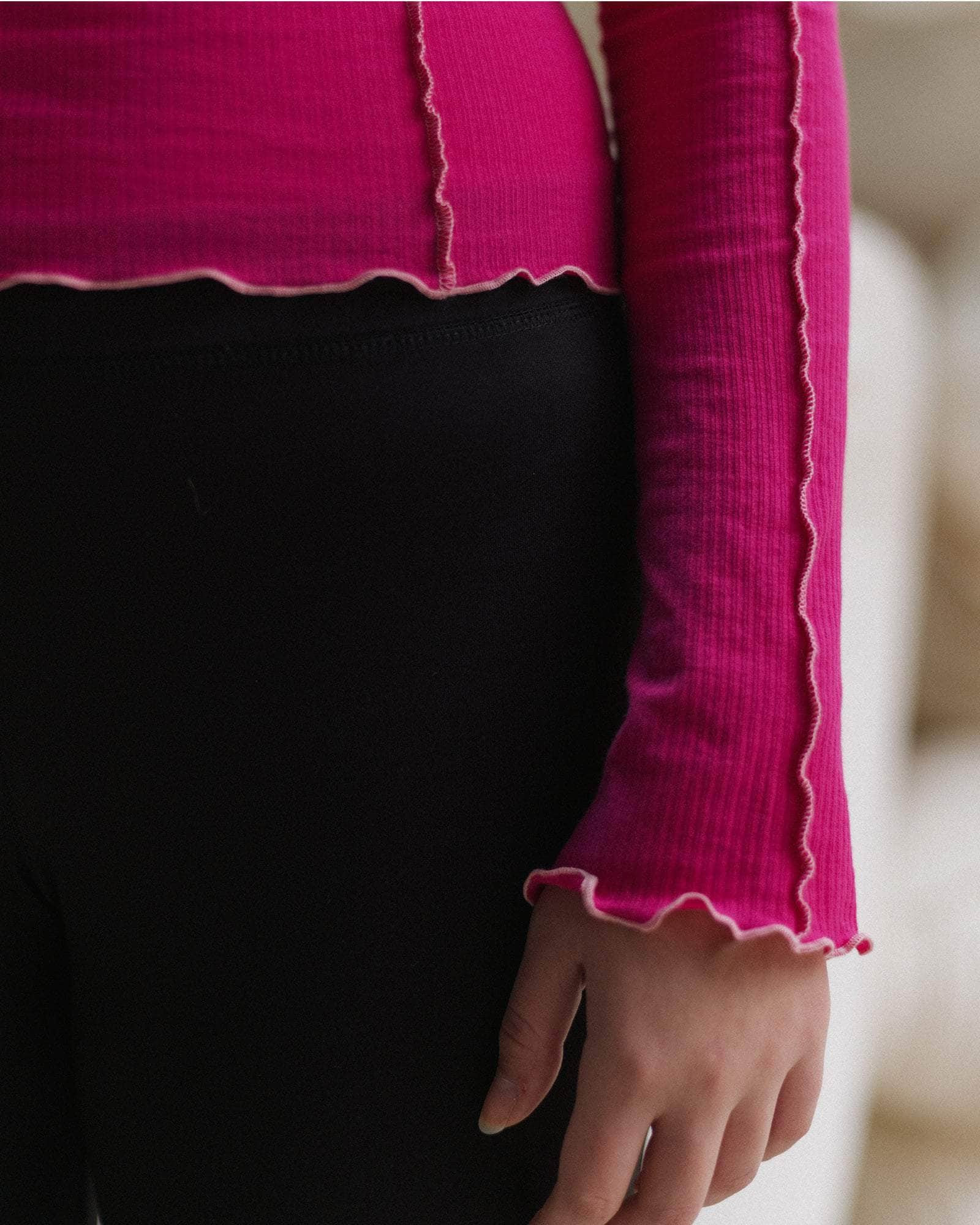Omato Long Sleeve Tee - Organic Cotton Rib - 6