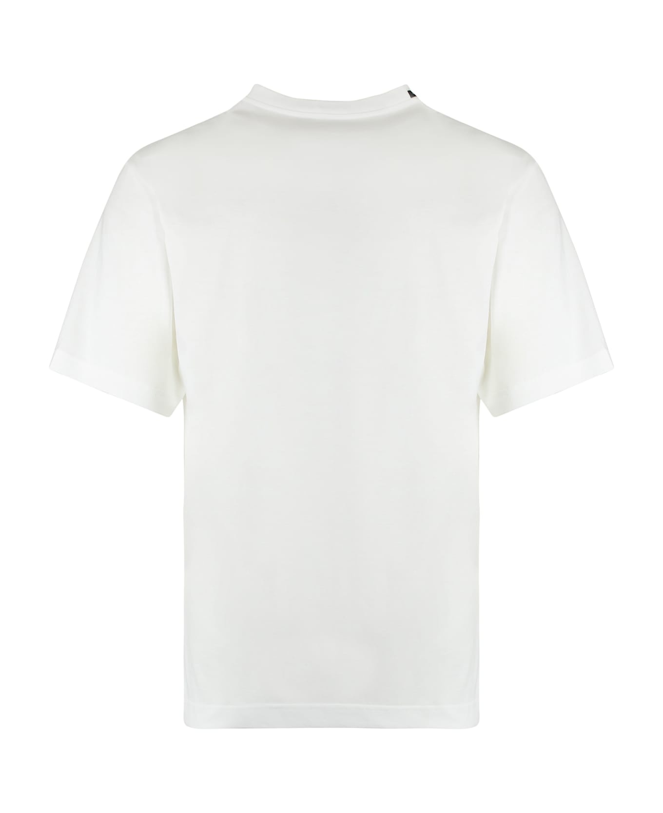 Cotton Crew-neck T-shirt - 2