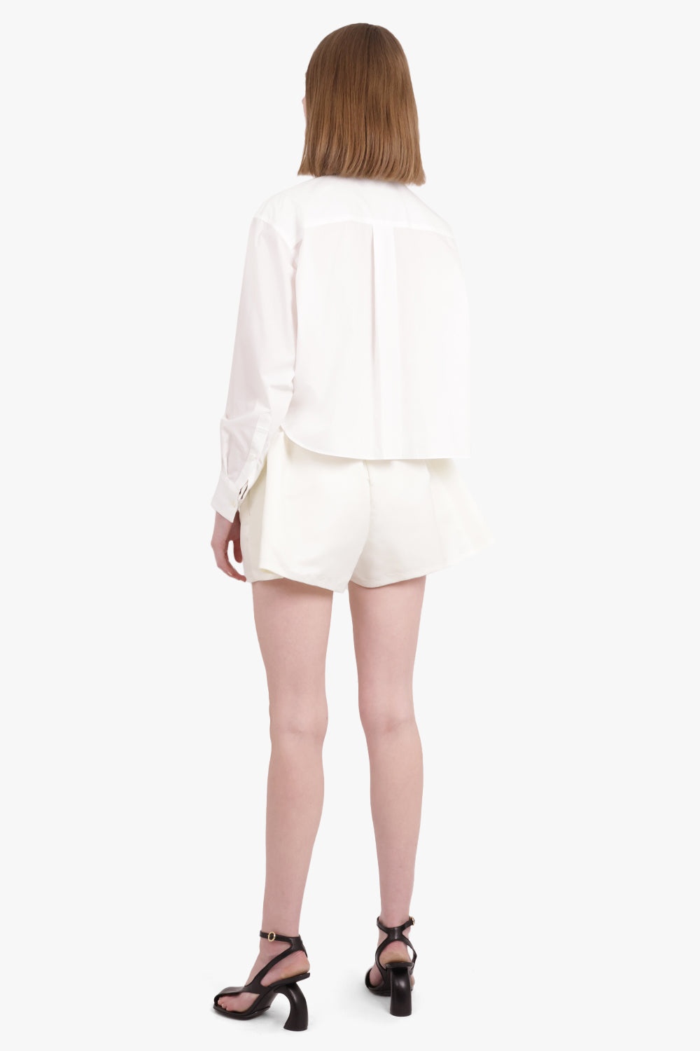 DRAWSTRING PUFFED SHORT | OFF WHITE - 3