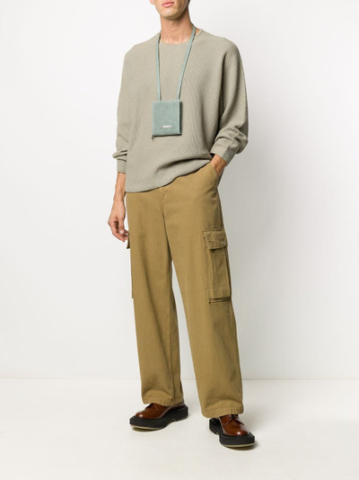 ISSEY MIYAKE woven jumper outlook