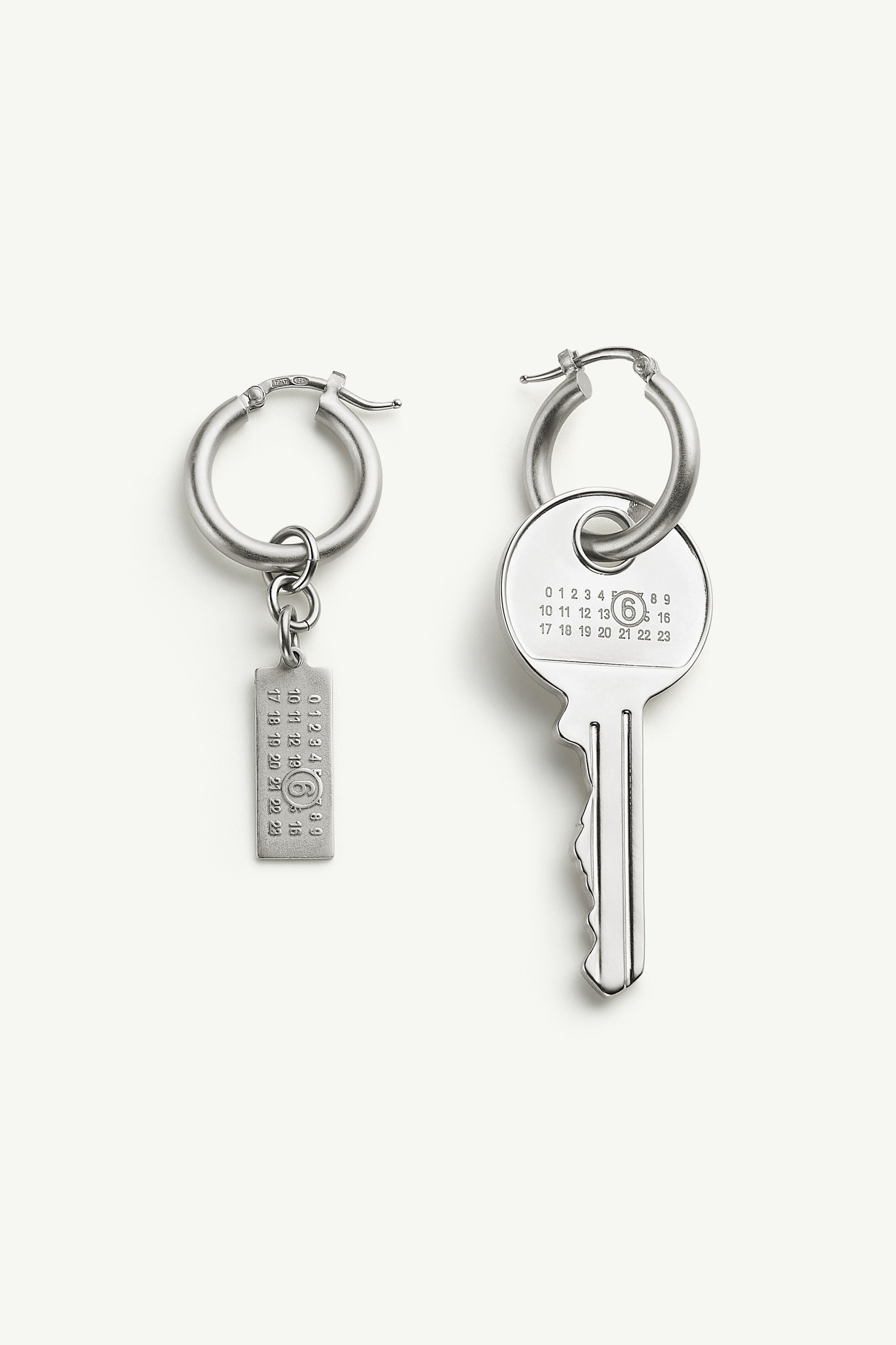 MM6 Maison Margiela Key earrings | REVERSIBLE