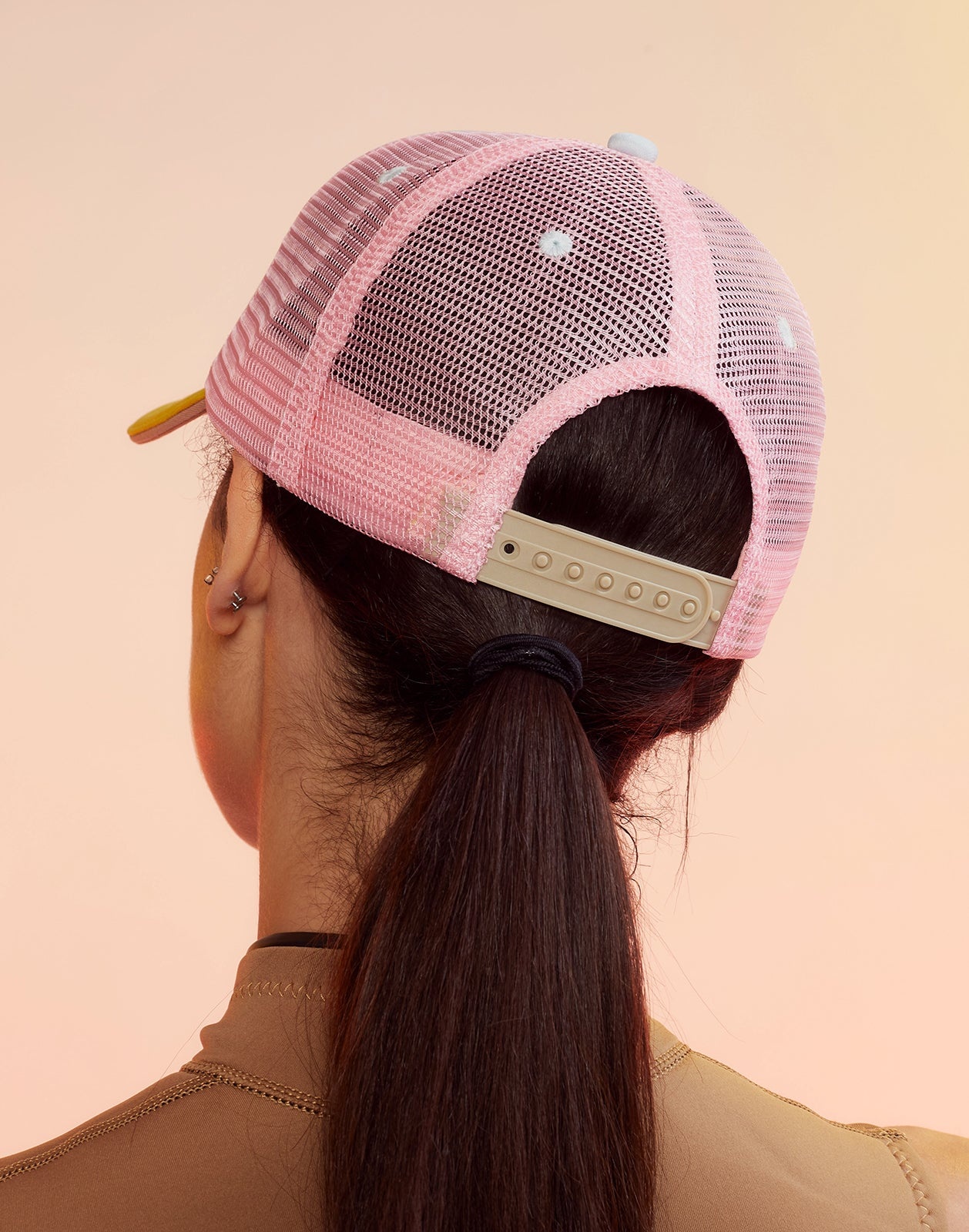 Colorblock Trucker Hat - 4