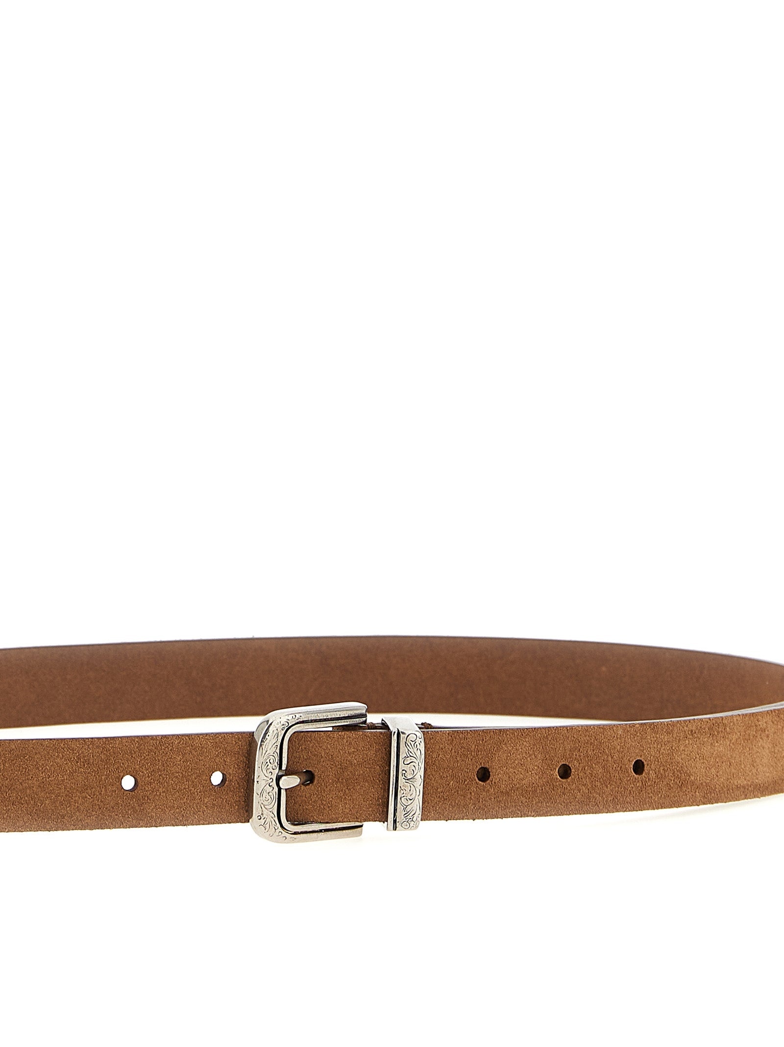 Suede Belt Belts Brown - 3