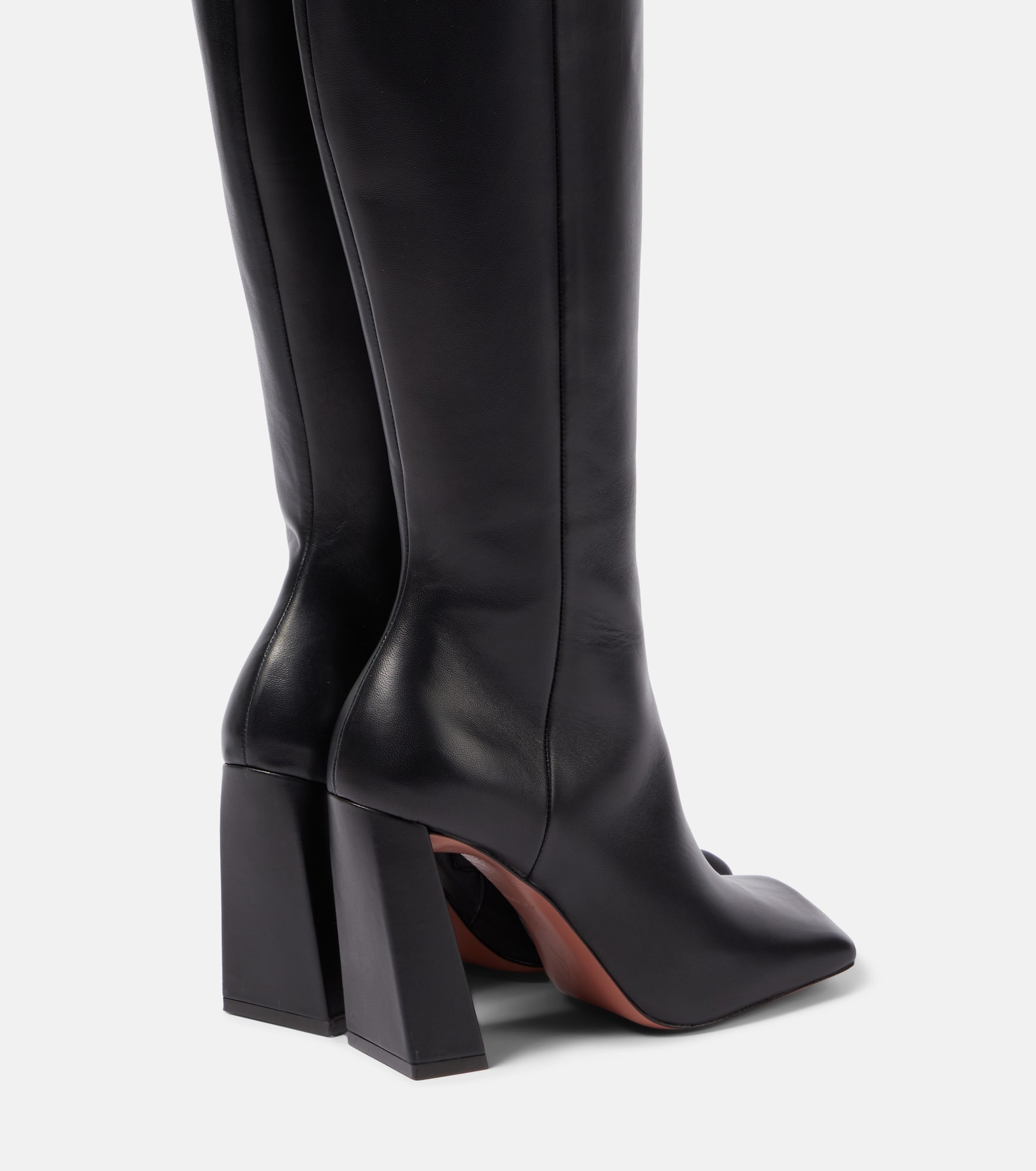 Marine 95 nappa leather knee-high boots - 3