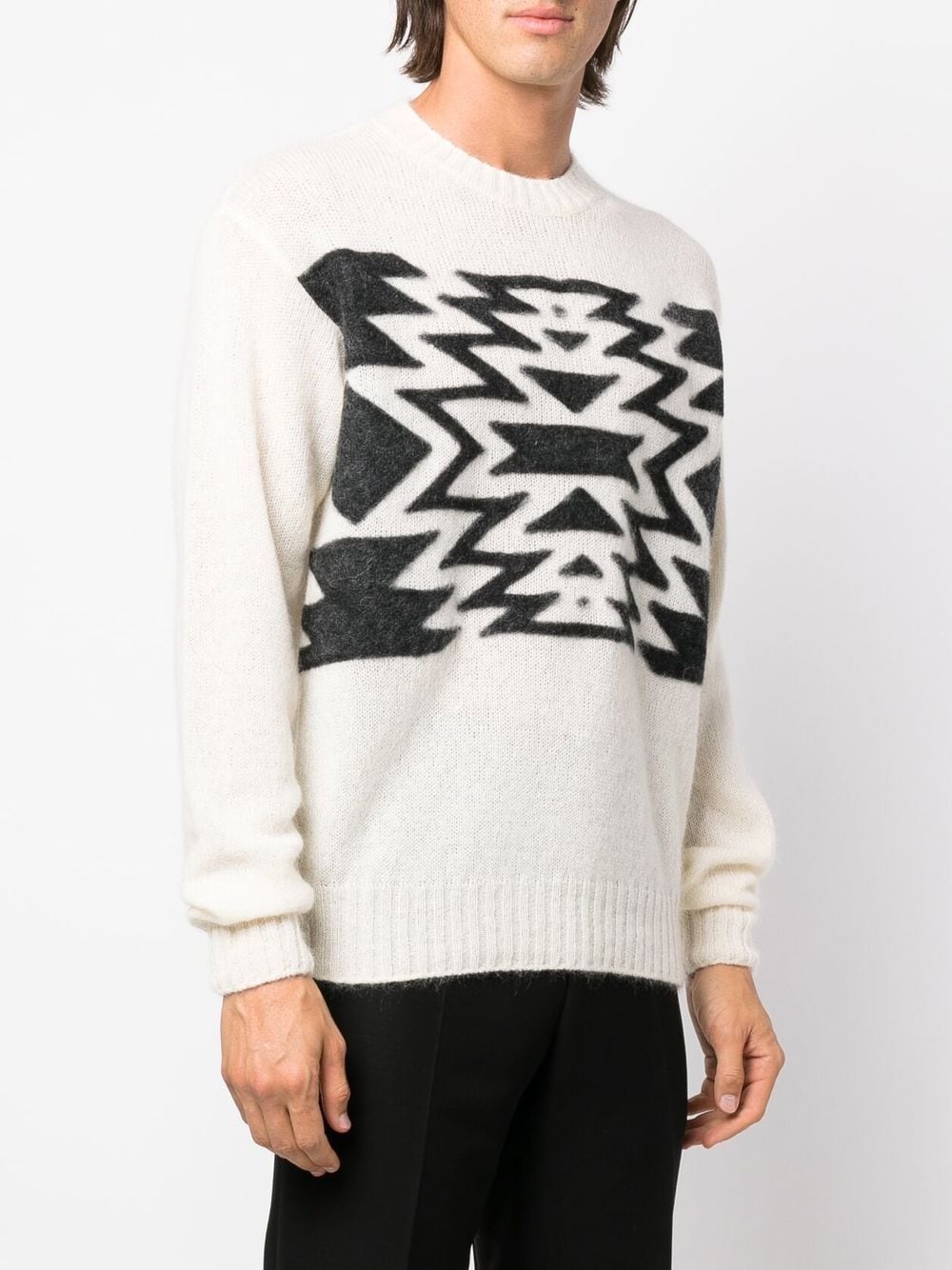 patterned intarsia-knit jumper - 3