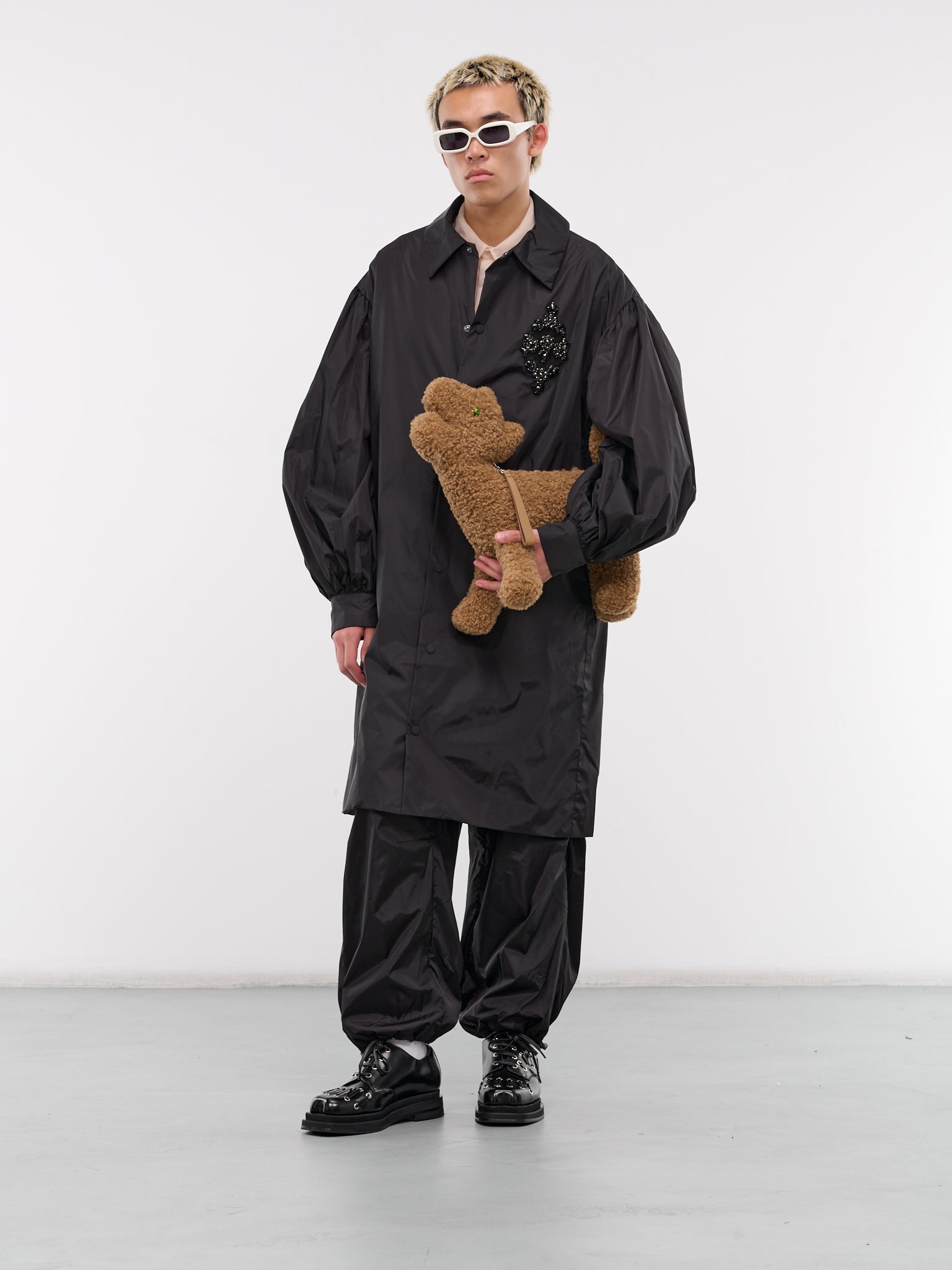 Puff Sleeve Utility Coat - 6