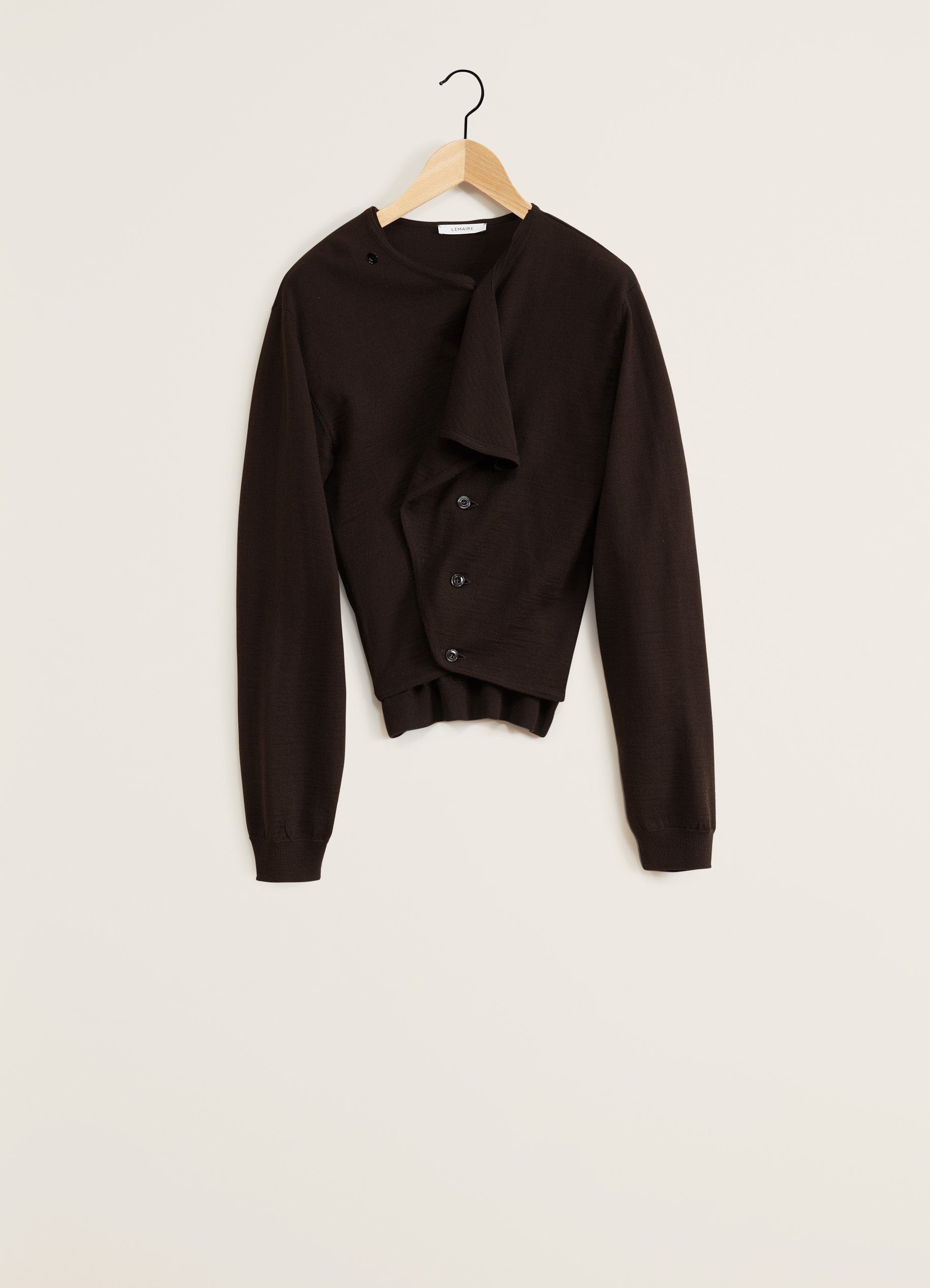 TROMPE L’OEIL CARDIGAN JUMPER - 1
