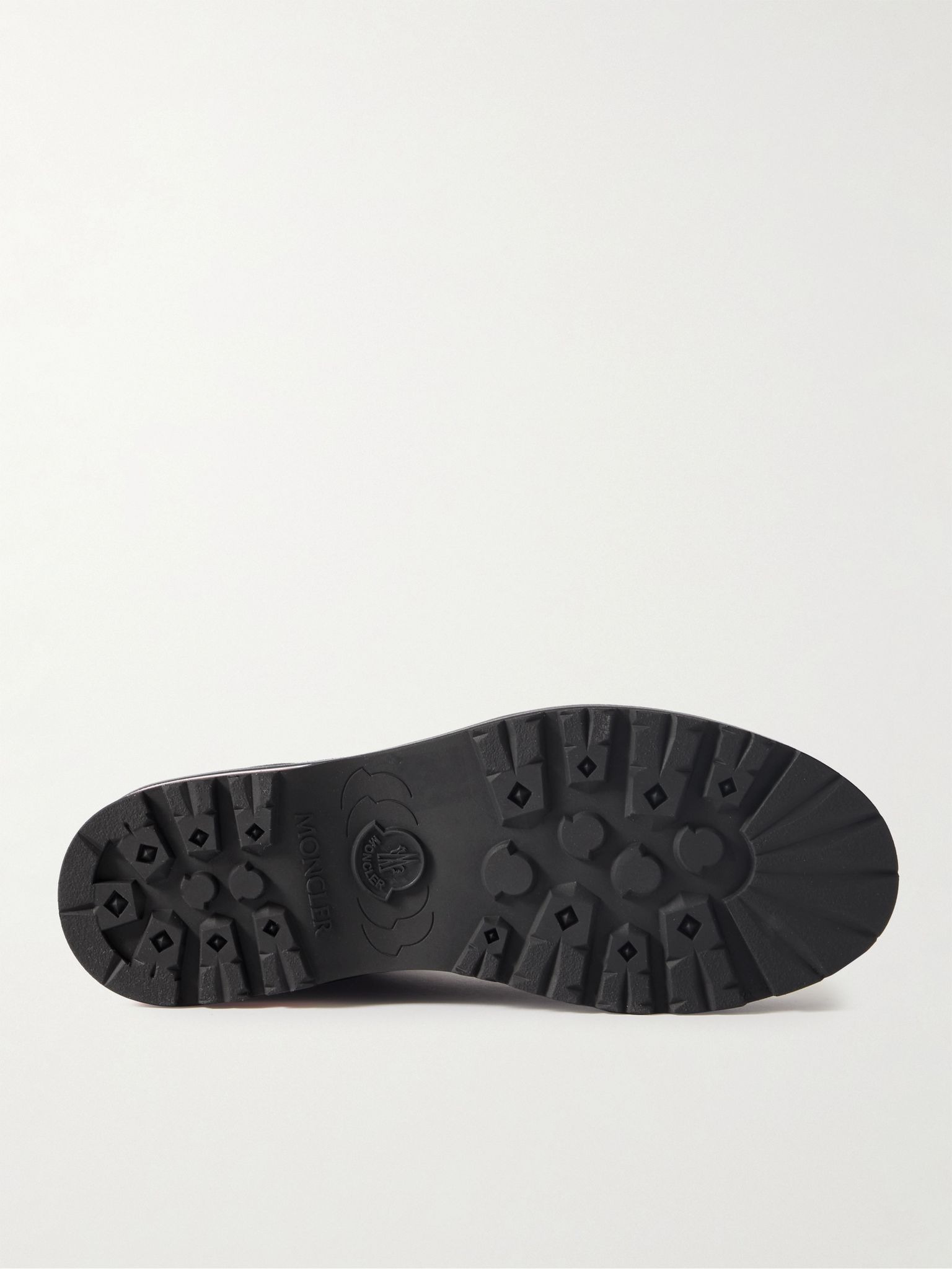 Vancouver Canvas-Trimmed Suede Boots Midnight blue - 7