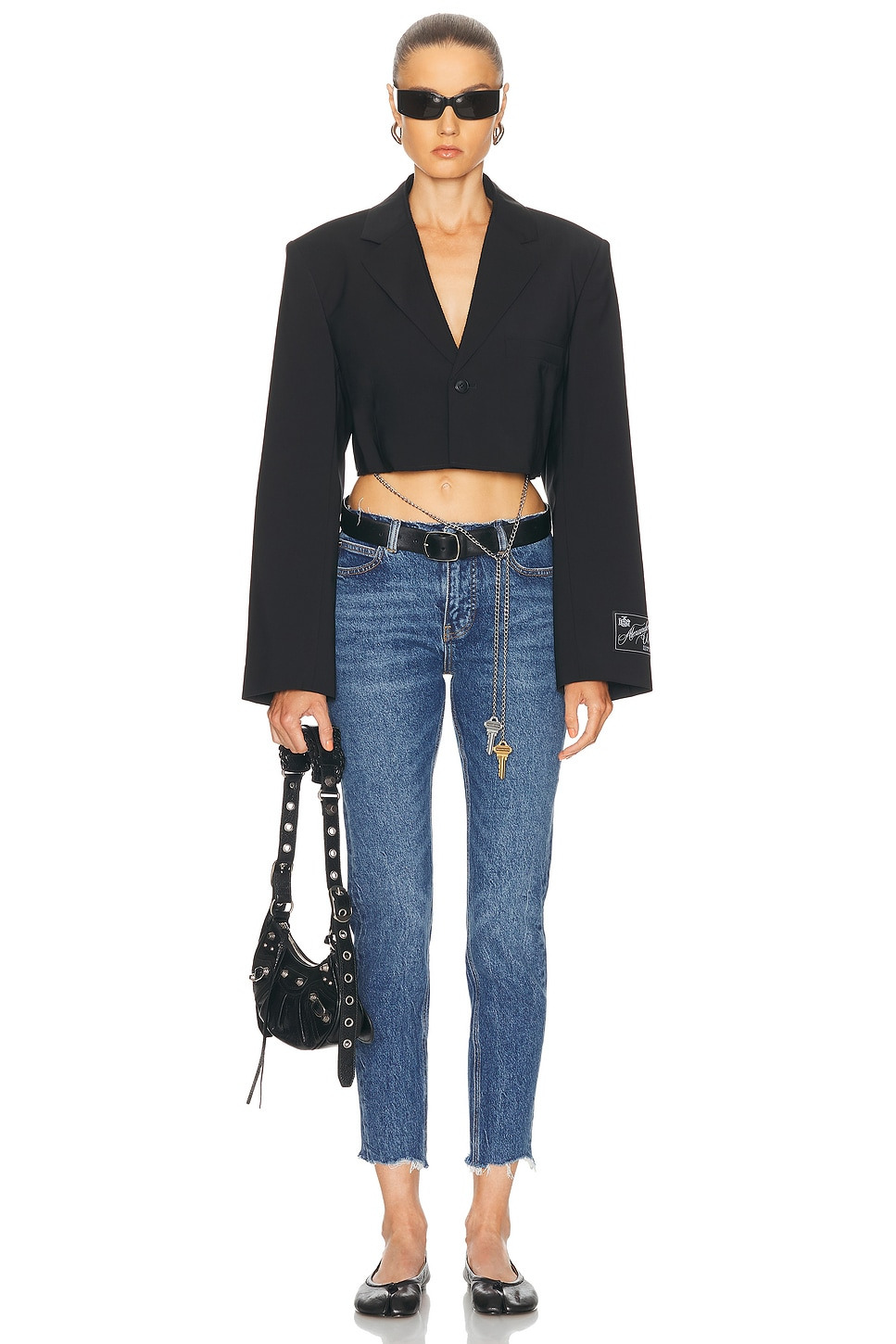 Cropped Blazer - 4
