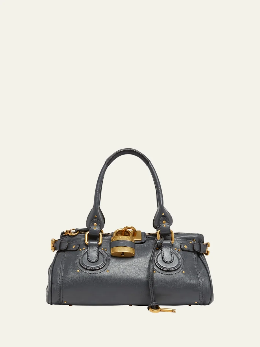 Paddington Padlock Shoulder Bag in Leather - 1