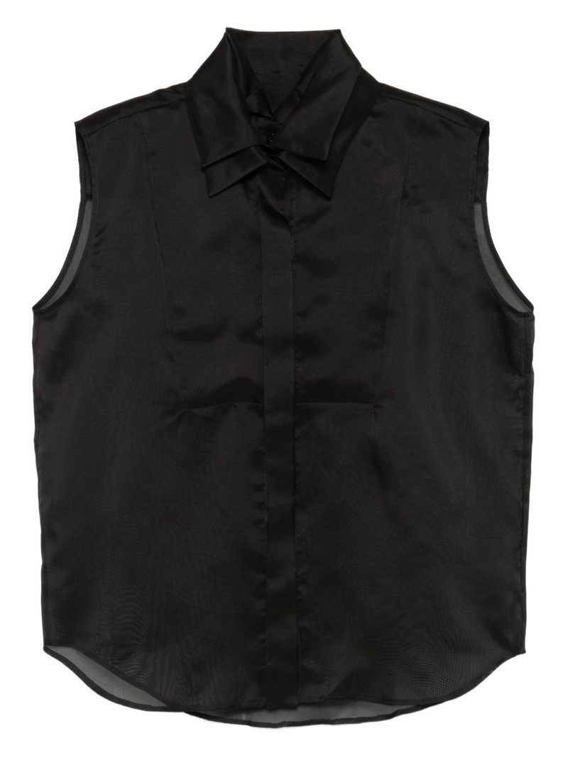 layered sleeveless shirt 1