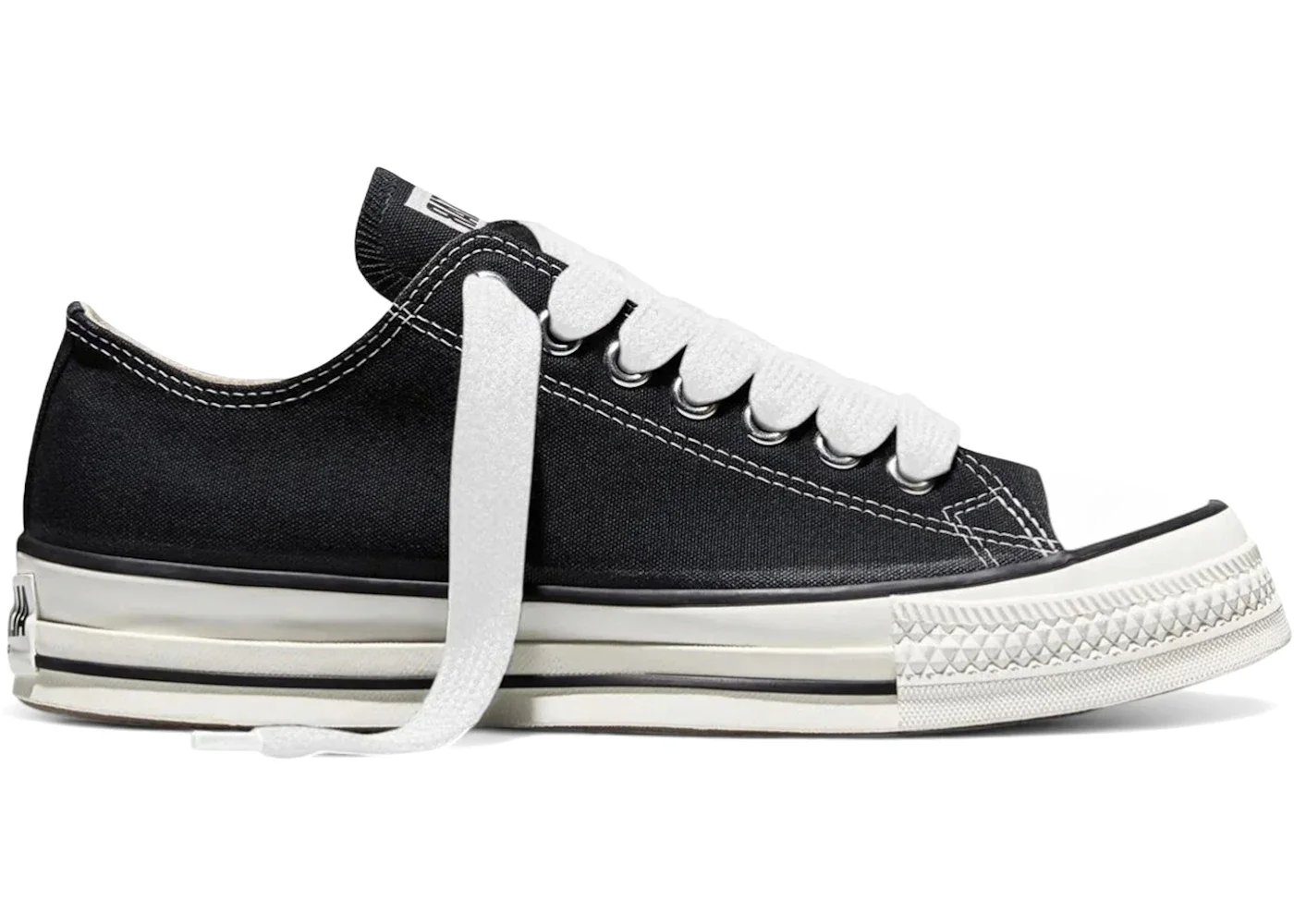 Converse Chuck Taylor All Star Throwback Low Black Vintage White - 1