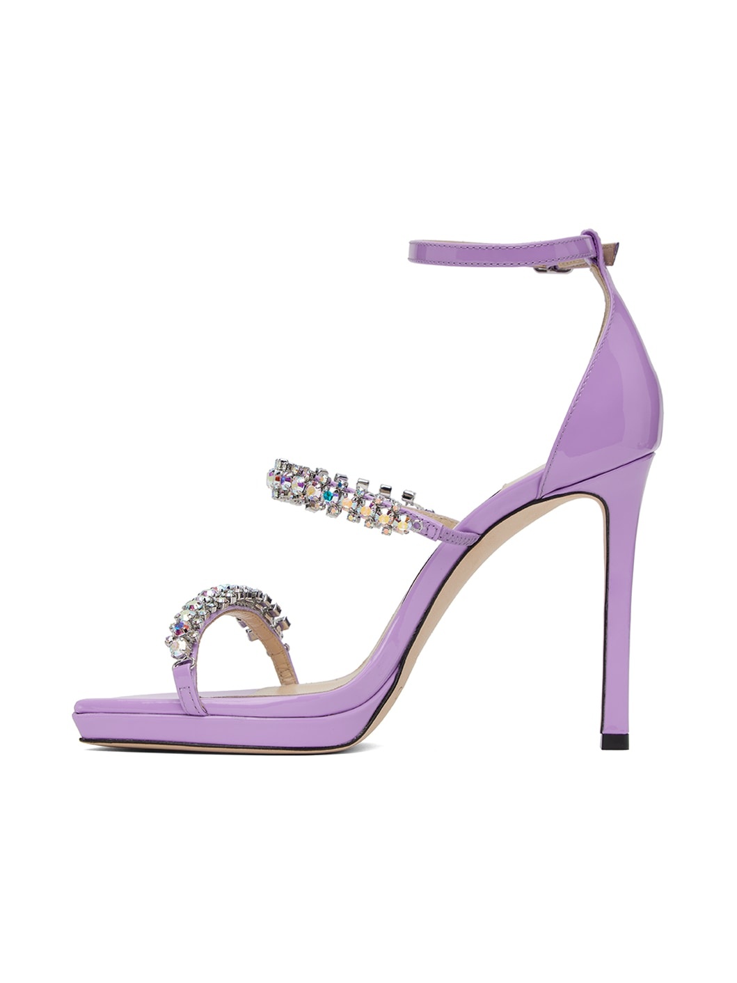 Purple Bing 100 Heeled Sandals - 3