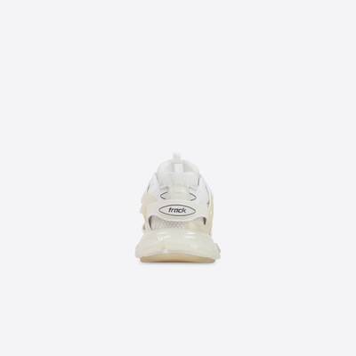 BALENCIAGA Women's Track Clear Sole Sneaker in White outlook