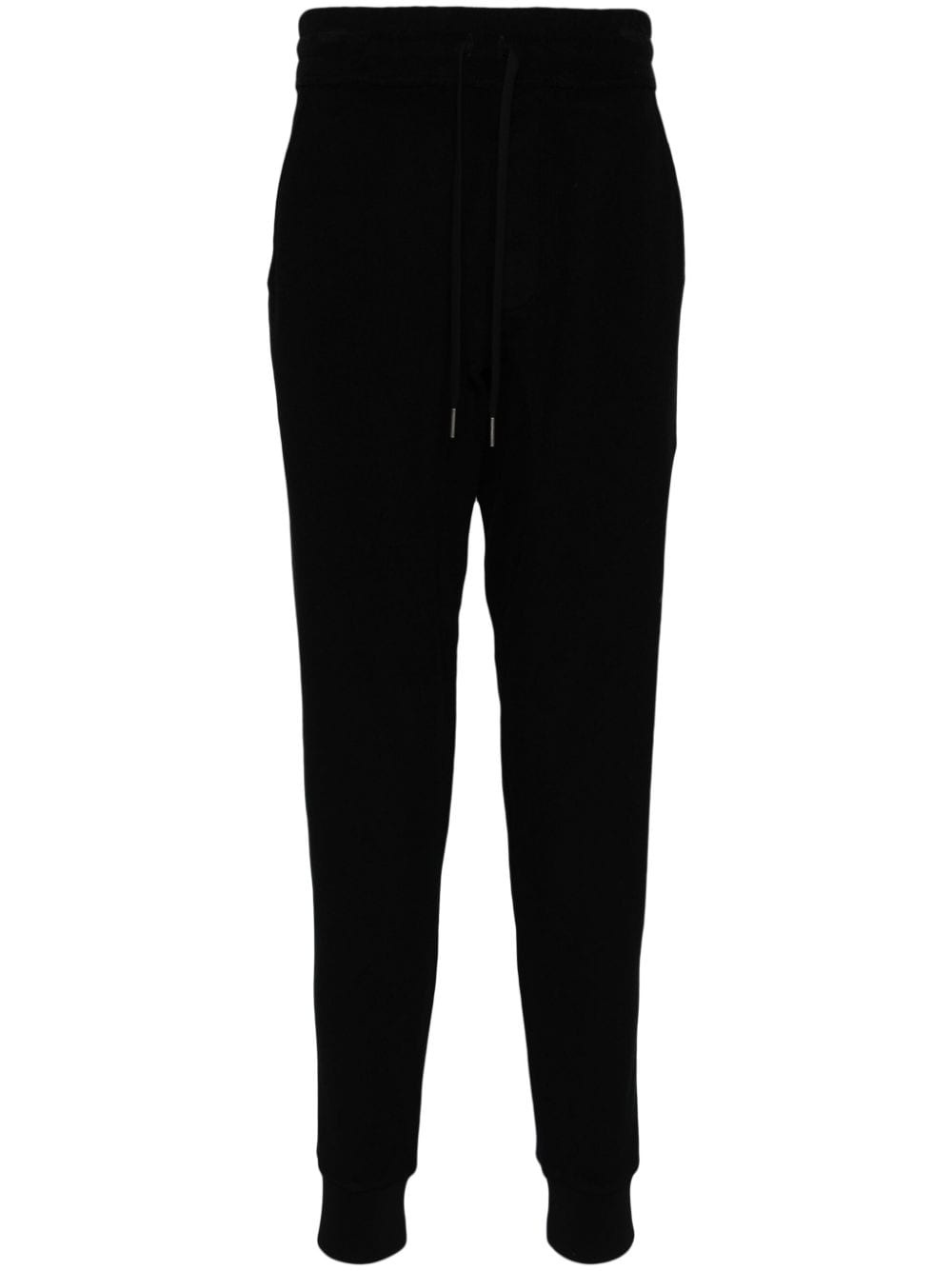 straight-leg cotton track pants - 1