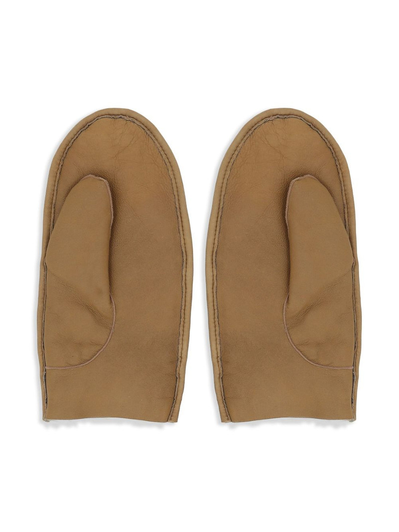 BLESS panelled gloves outlook