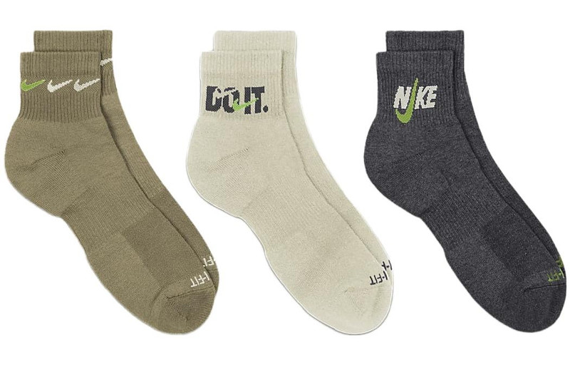 Nike Nike Everyday Plus padded ankle training tights 'Olive White Black' DH3827-908 outlook