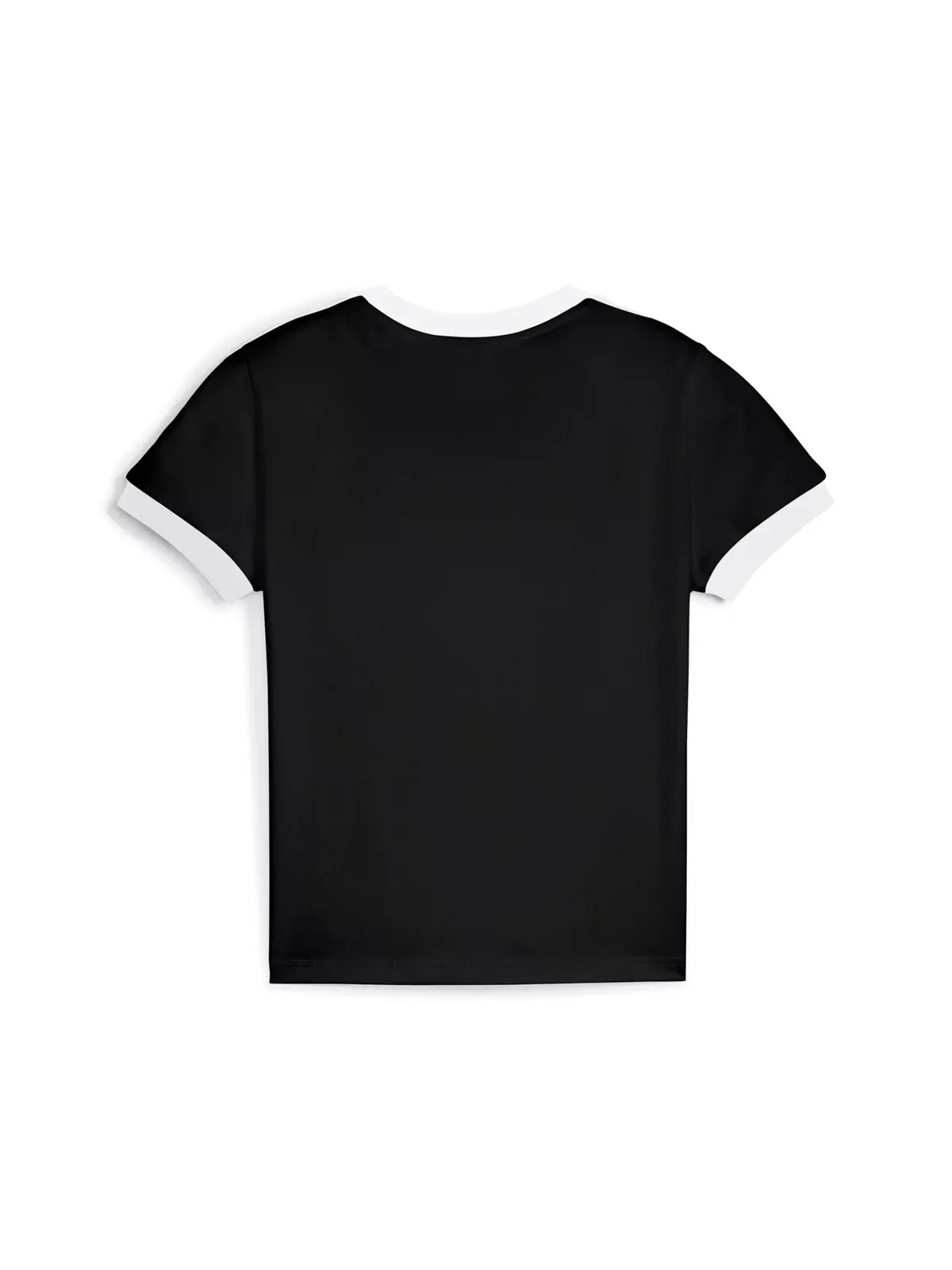 PUMA Women's T7 Slim Tee -Black - 5