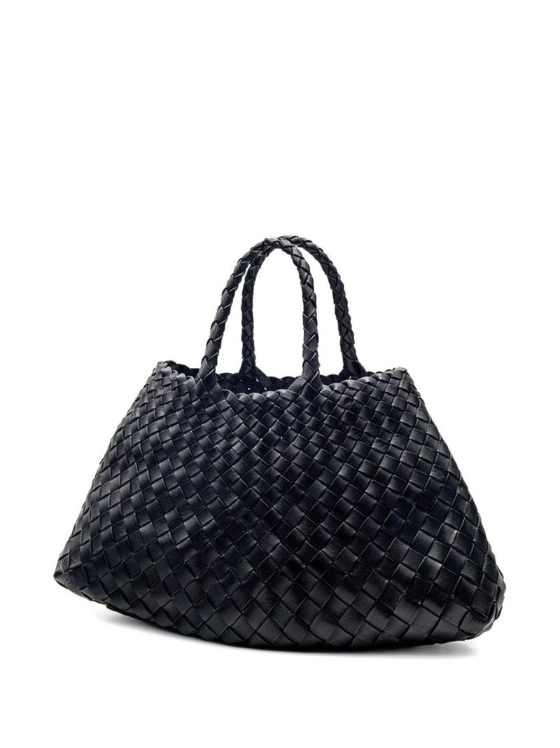 DRAGON DIFFUSION small Santa Croce braided-handle tote bag outlook