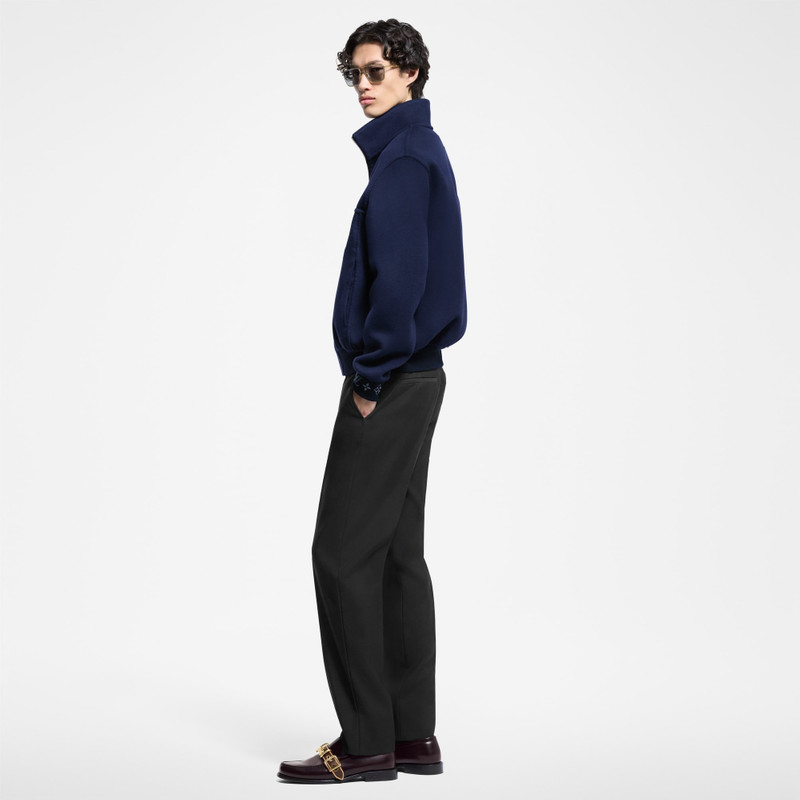 LV Blason Double Face Wool-Silk Blend Reversible Blouson 2