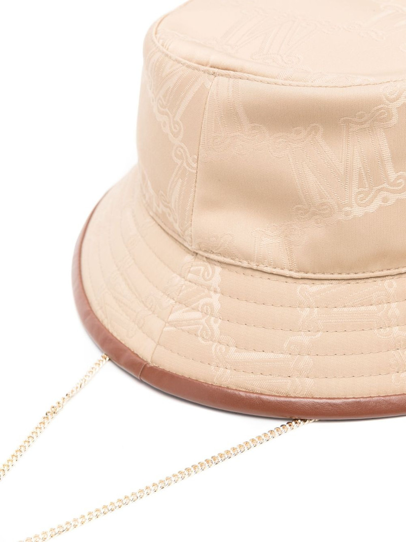 Max Mara Tessa logo-jacquard bucket hat outlook