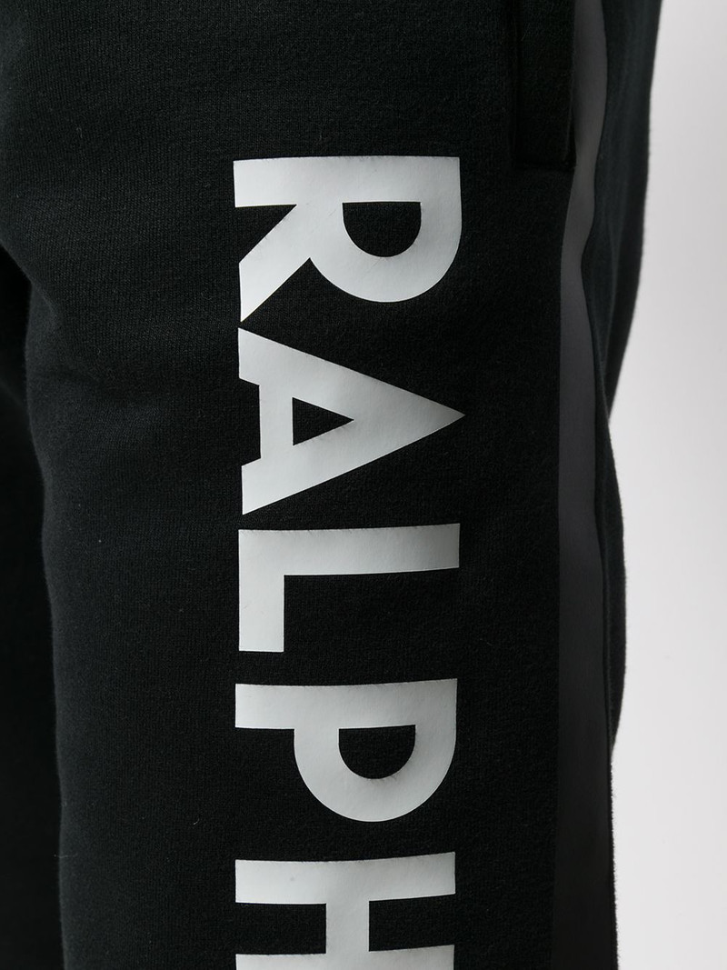 contrast logo track pants 5