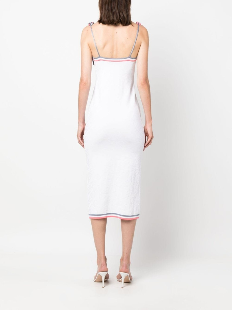 monogram midi dress 4