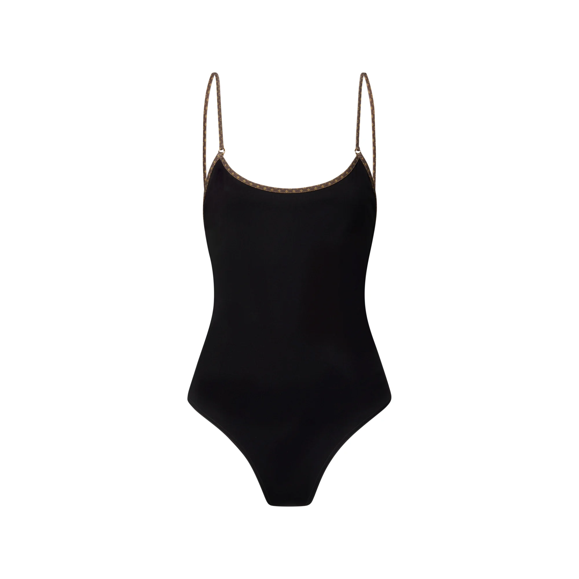 Monogram Accent Swimsuit - 1