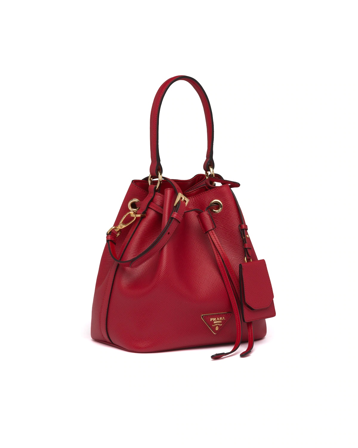 Saffiano Leather Bucket Bag - 3