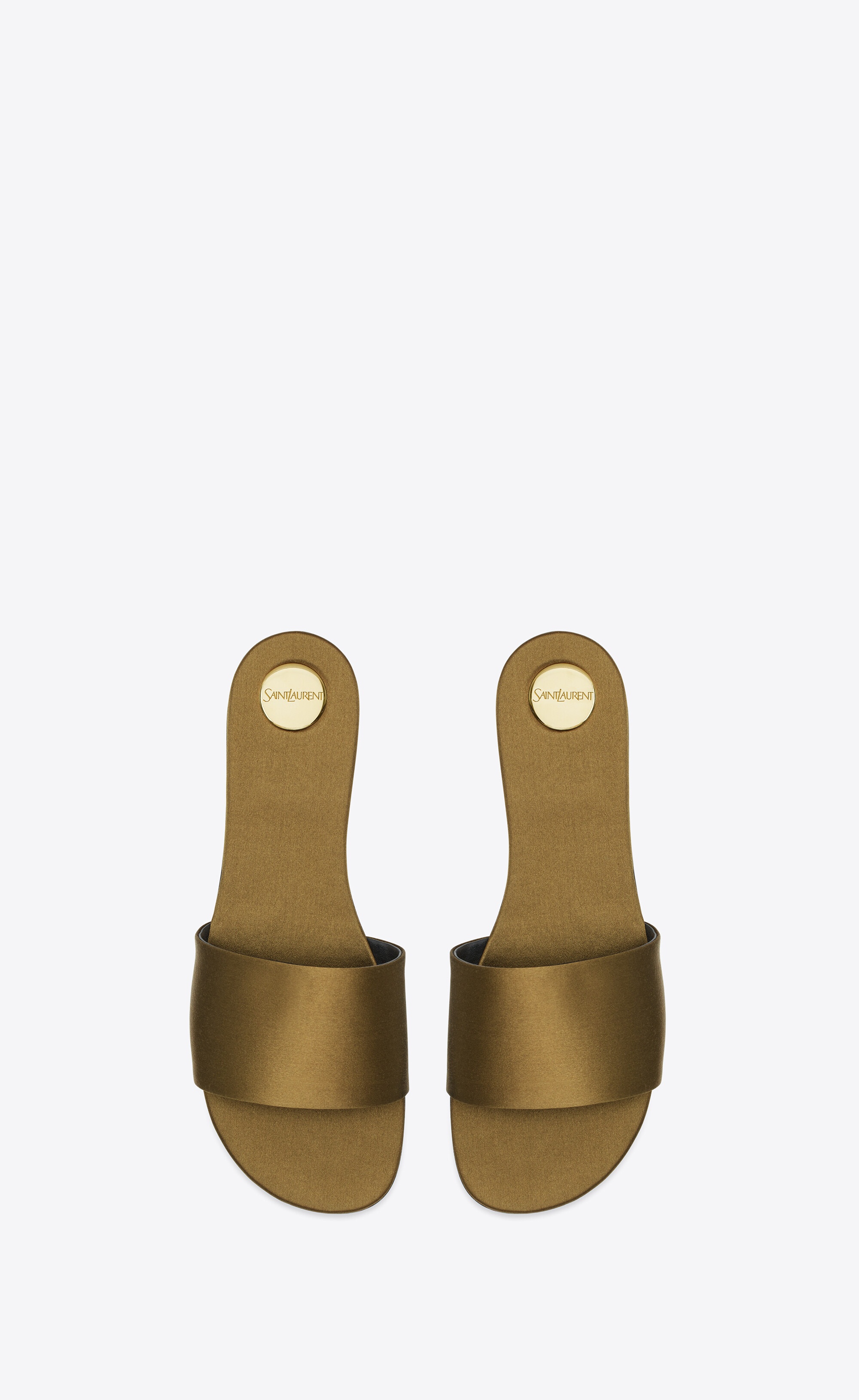 carlyle slides in satin crepe - 2